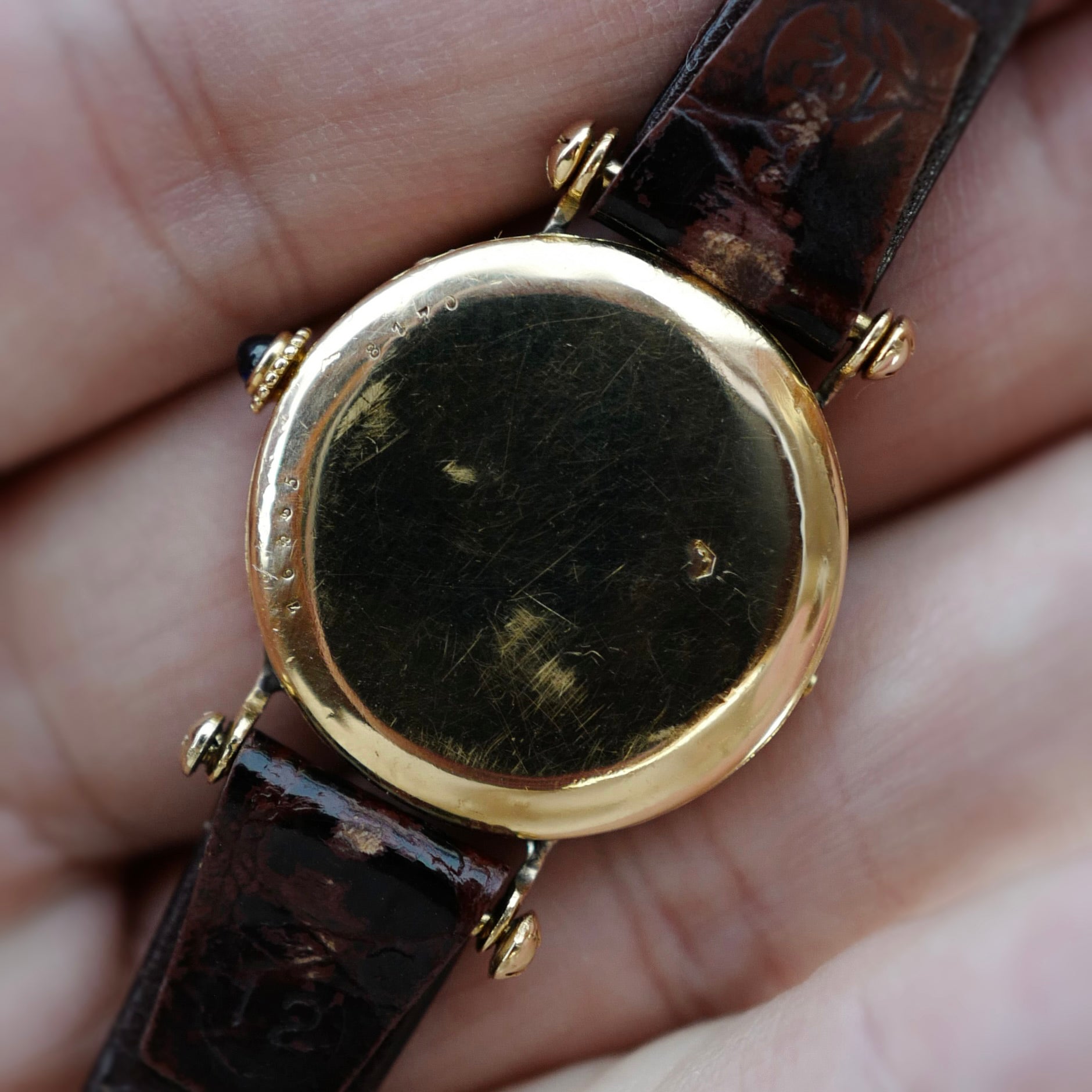 Cartier Yellow Gold Officers Watch, 1910