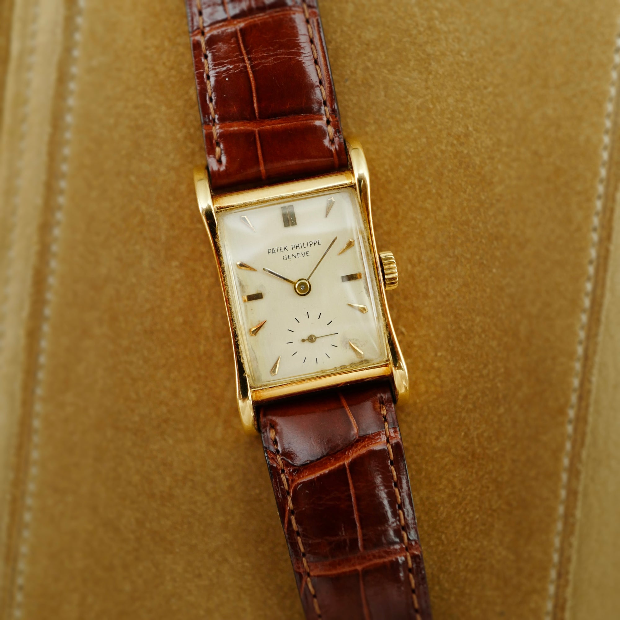 Patek Philippe Yellow Gold Hour Glass Ref. 2456
