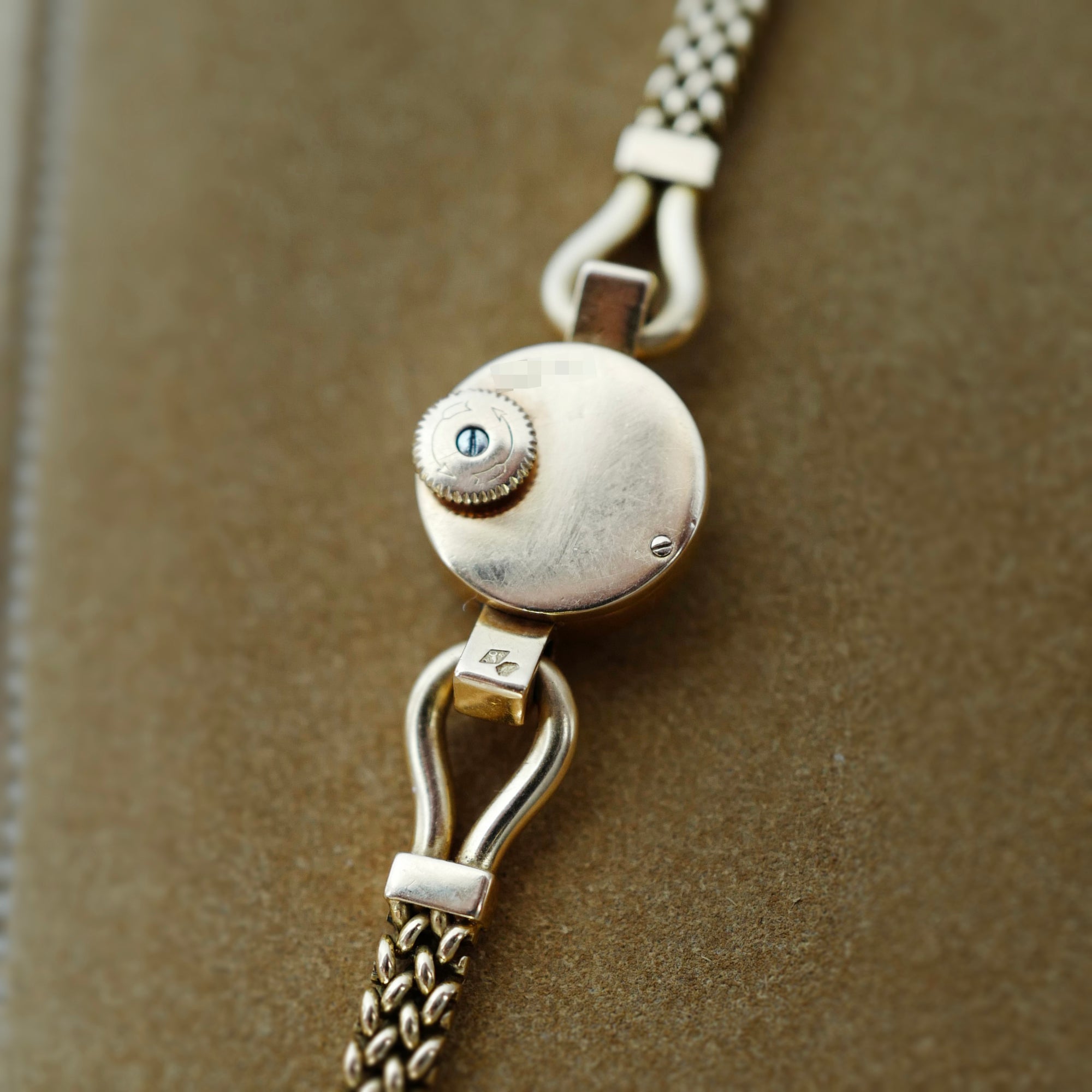 Cartier Paris Yellow Gold Bracelet Watch with Backwind (New Arrival)
