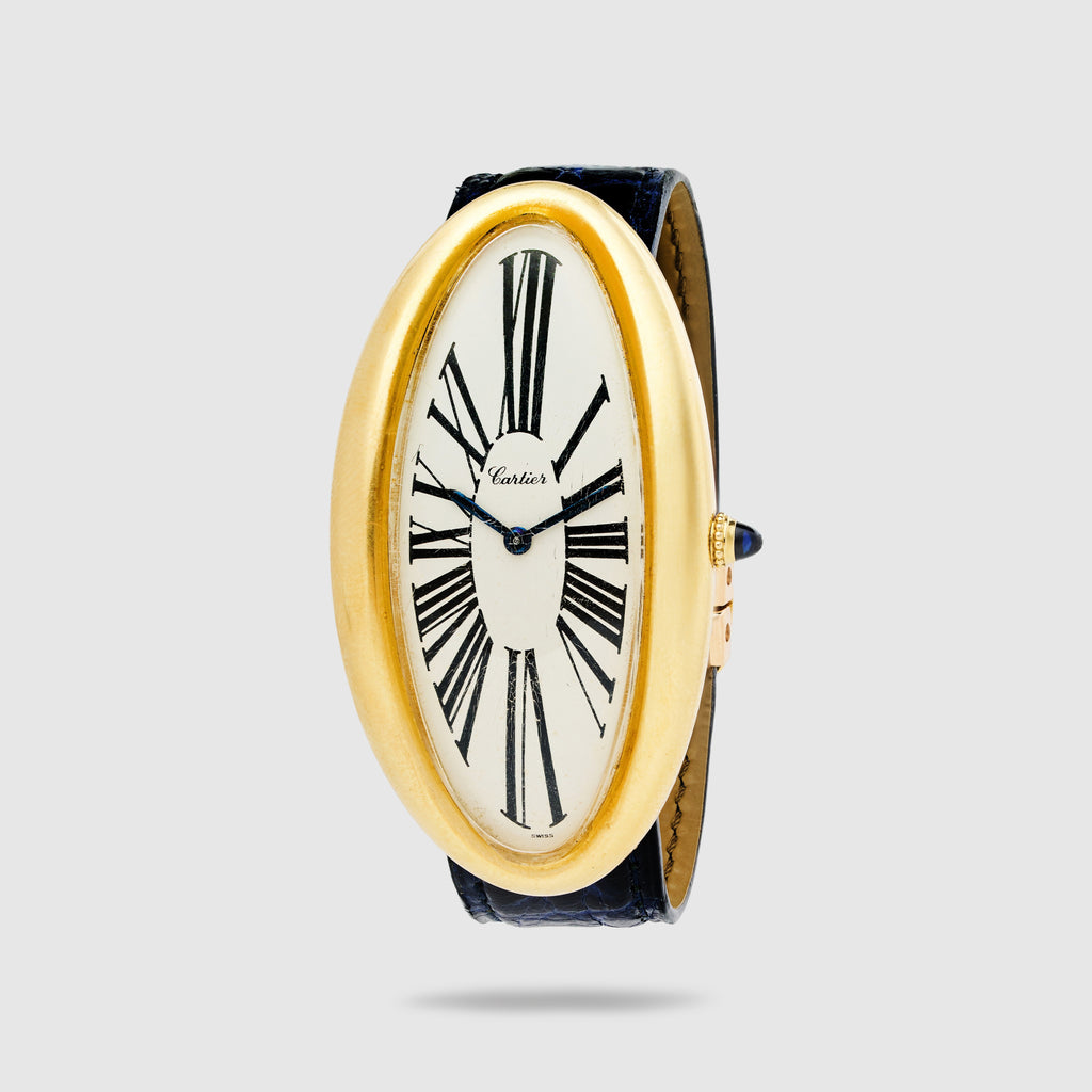 Cartier Maxi Oval 18k YG – The Keystone Watches
