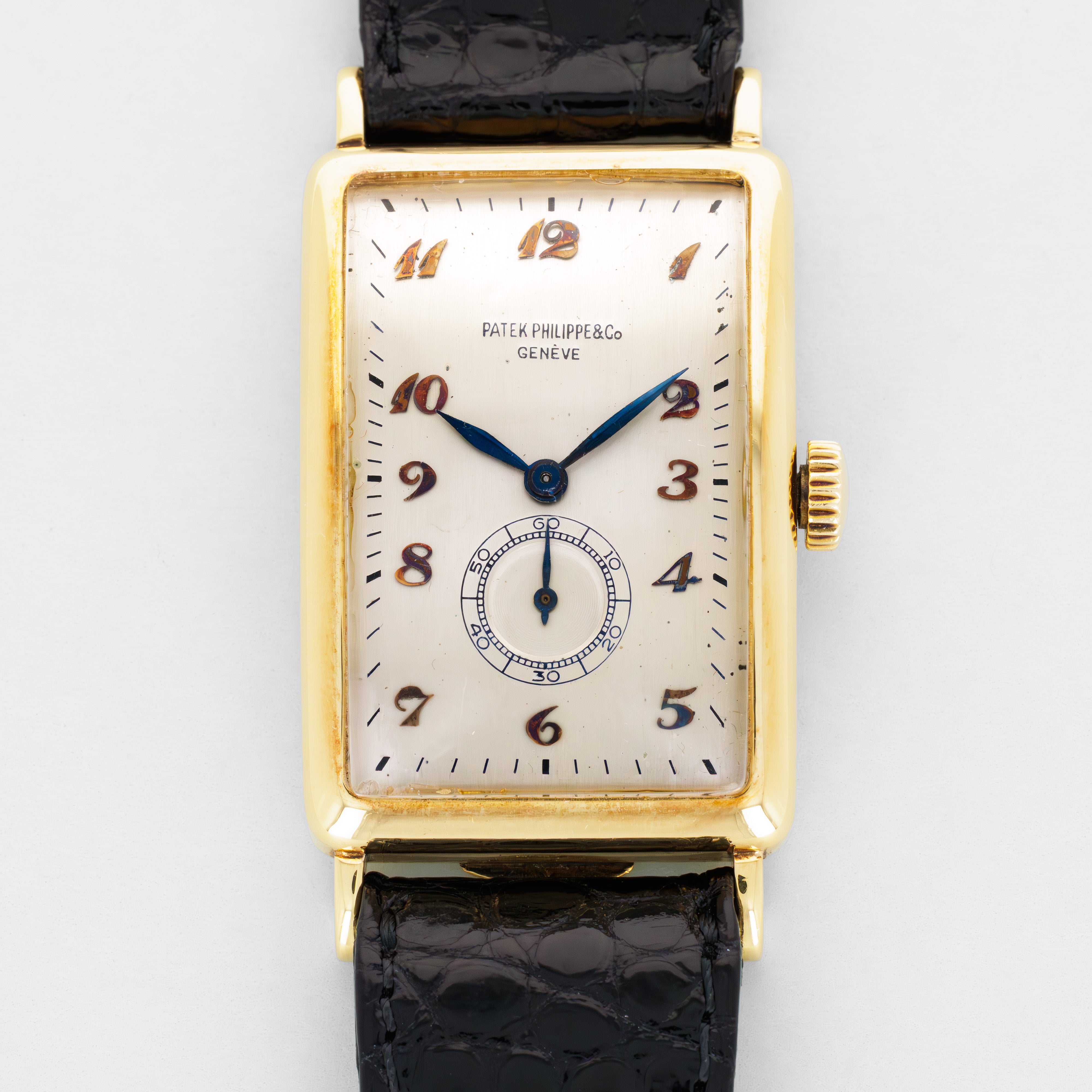 Patek Philippe Rectangular 431 18k YG