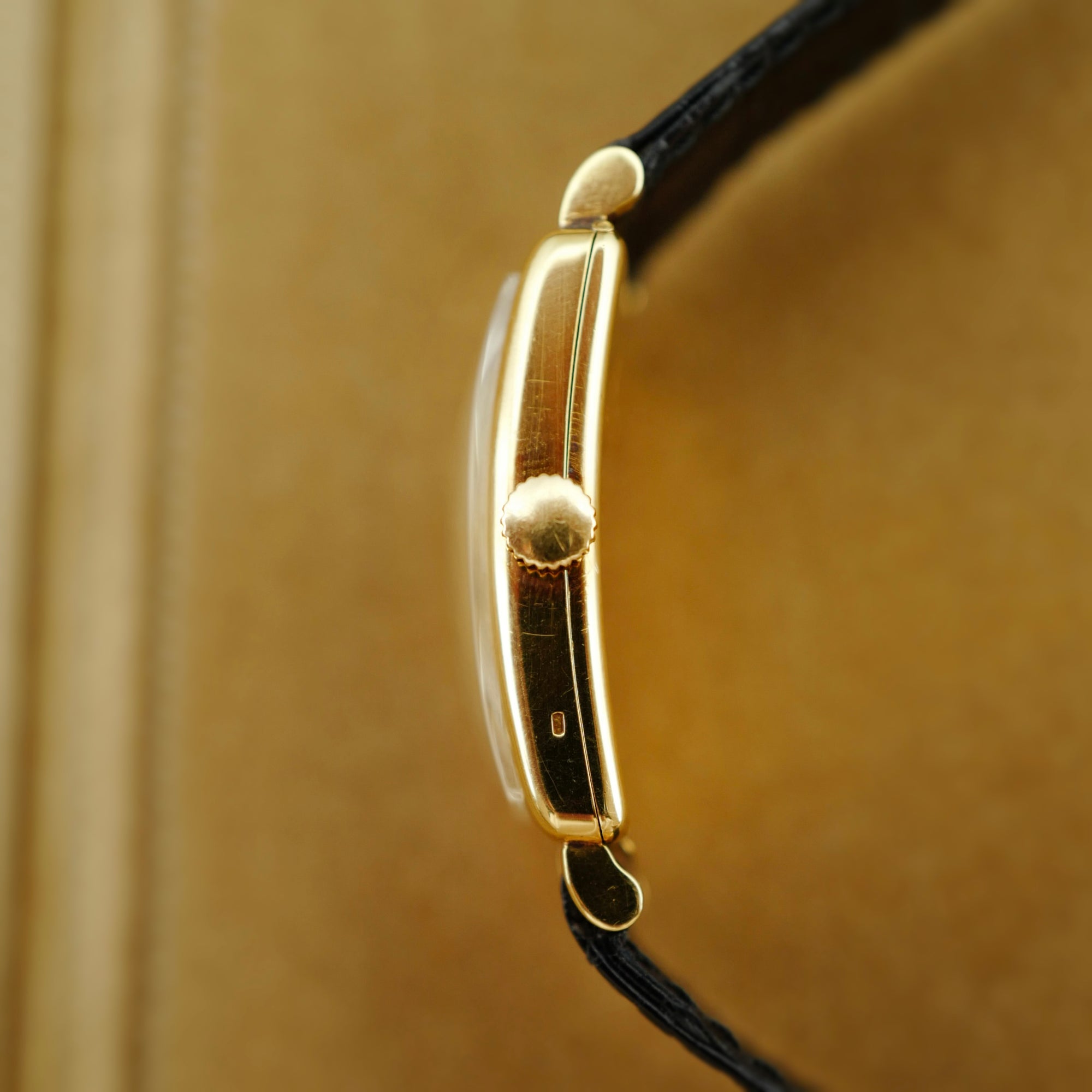 Patek Philipppe Yellow Gold Rectangular Breguet Numerals Watch Ref. 431 (New Arrival)
