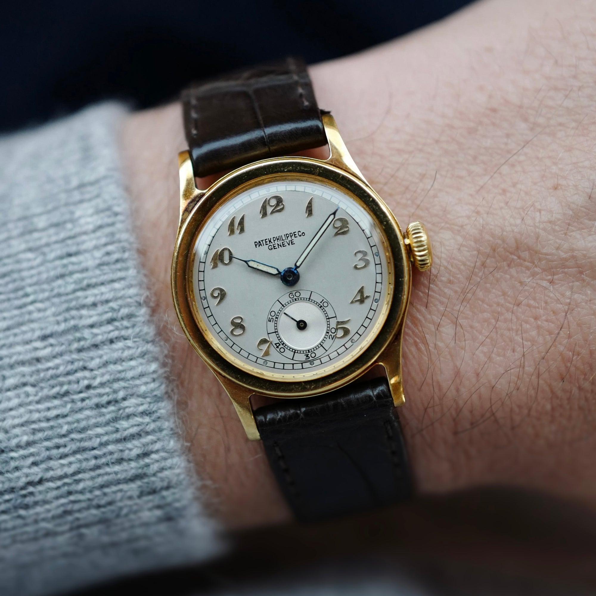 Patek Philippe Yellow Gold Breguet Numerals Ref. 438