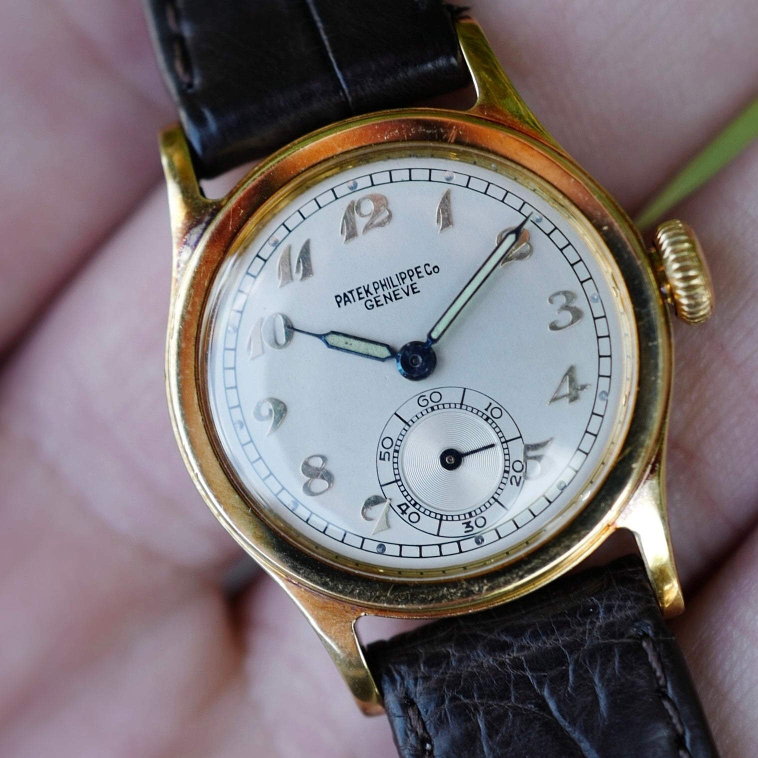 Patek Philippe Yellow Gold Breguet Numerals Ref. 438