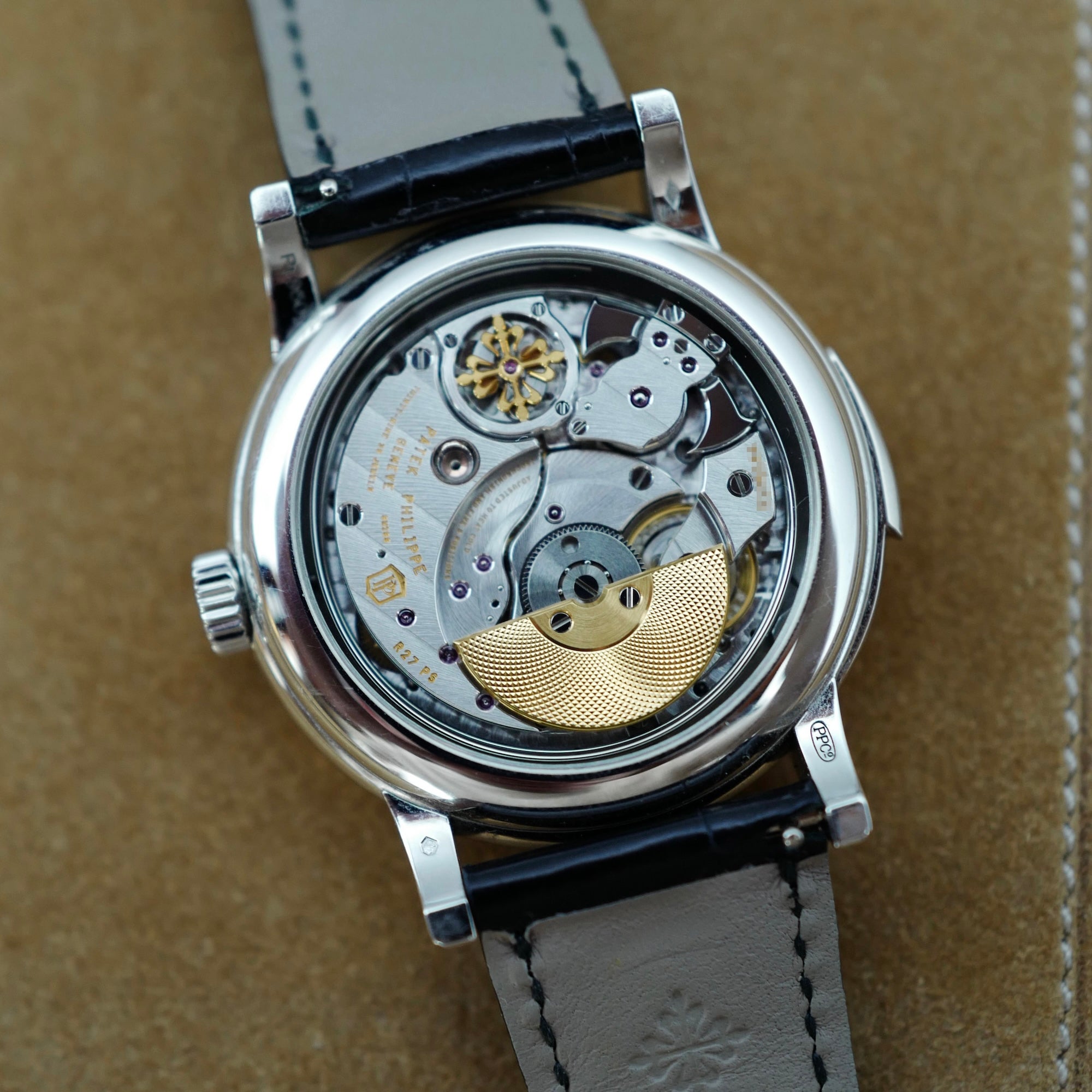 Patek Philippe Platinum Minute Repeater Enamel Watch Ref. 5078 Box and Papers (New Arrival)