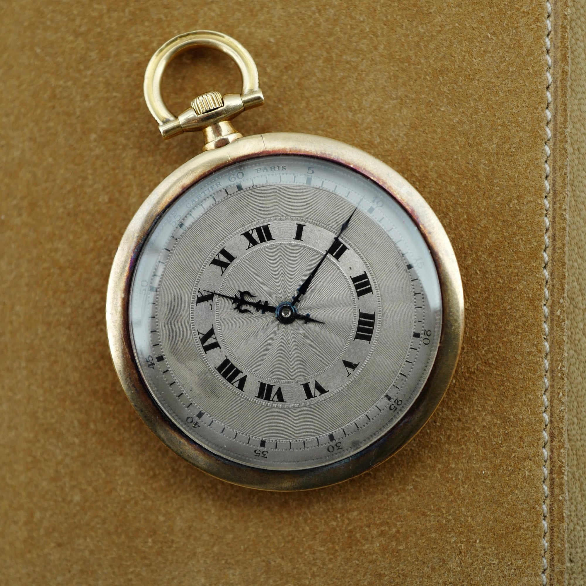 Cartier Yellow Gold Pocket Watch, 1925