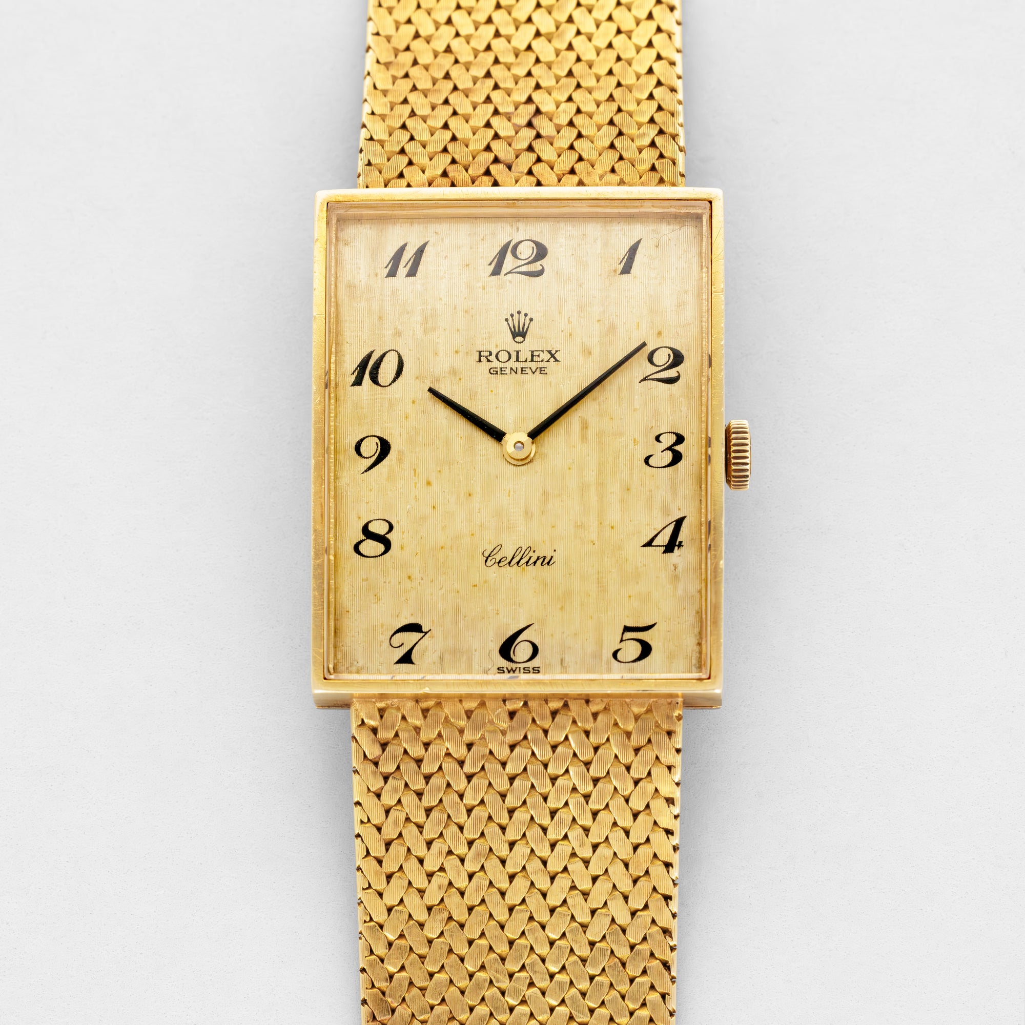 Rolex Yellow Gold Cellini Ref. 4089 with Rare Breguet Numerals