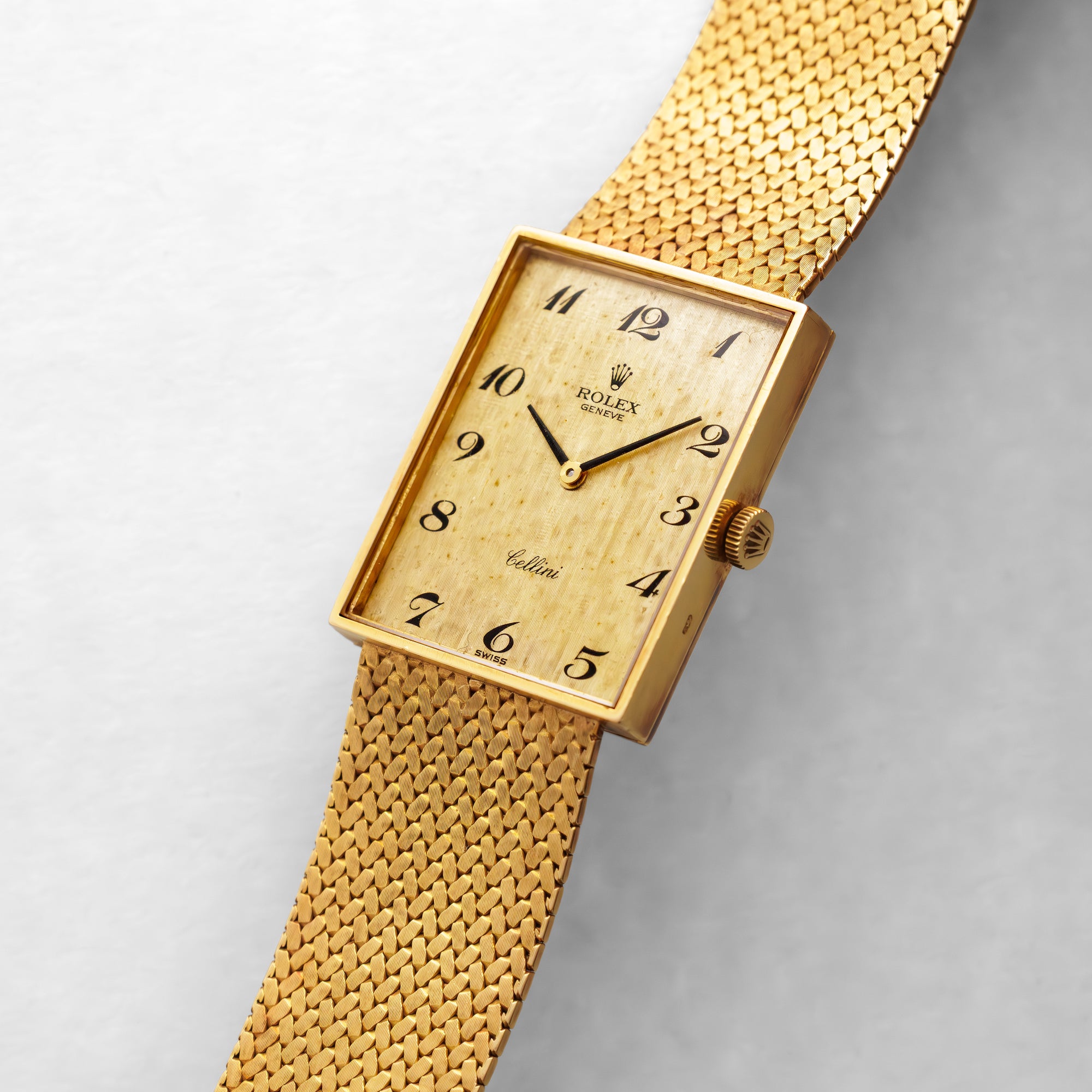 Rolex Yellow Gold Cellini Ref. 4089 with Rare Breguet Numerals