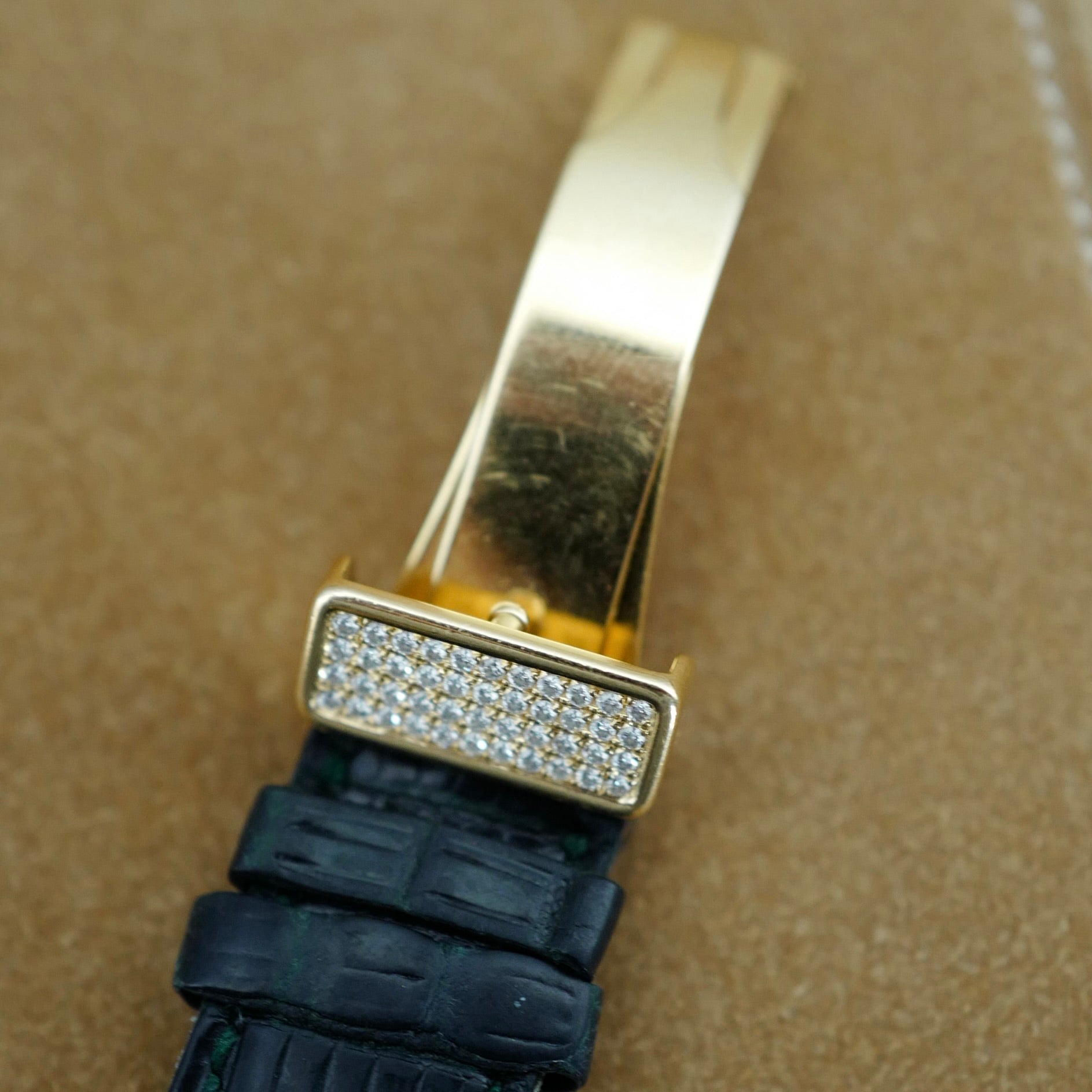 Breguet Yellow Gold Emerald &amp; Diamond Watch (New Arrival)