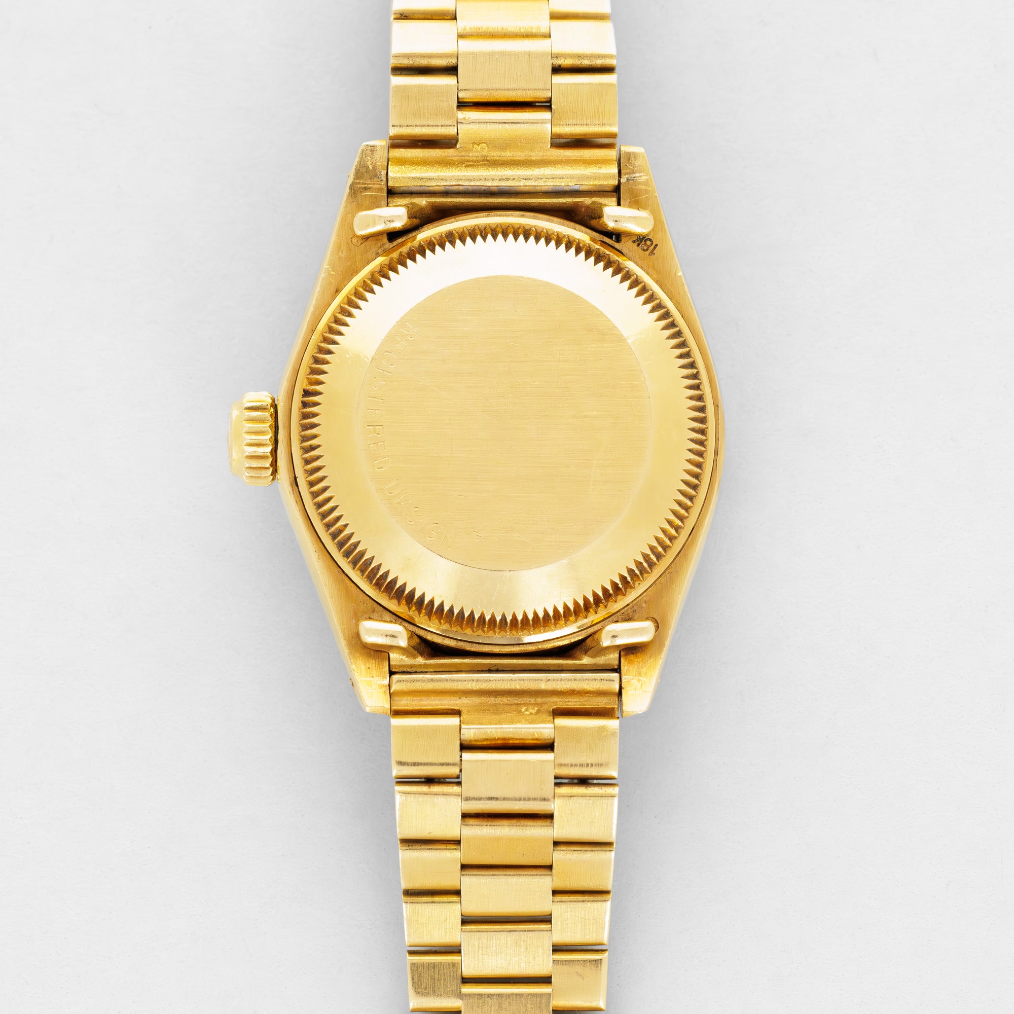 Rolex Yellow Gold Octopussy Datejust Ref. 6907 Emeralds & Diamonds