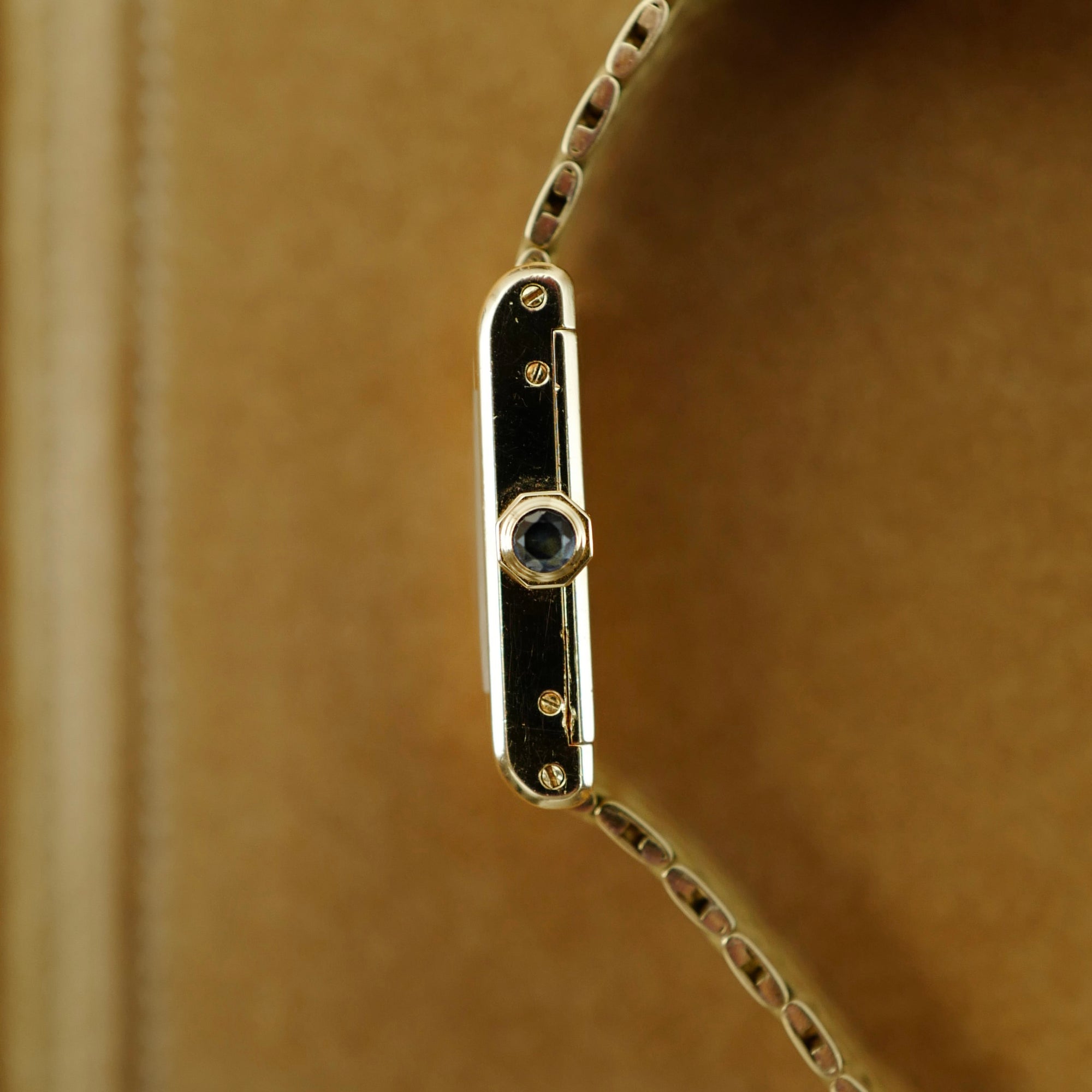 Cartier Yellow Gold Tank Normale Bracelet Watch  Ref. 78092 (New Arrival)