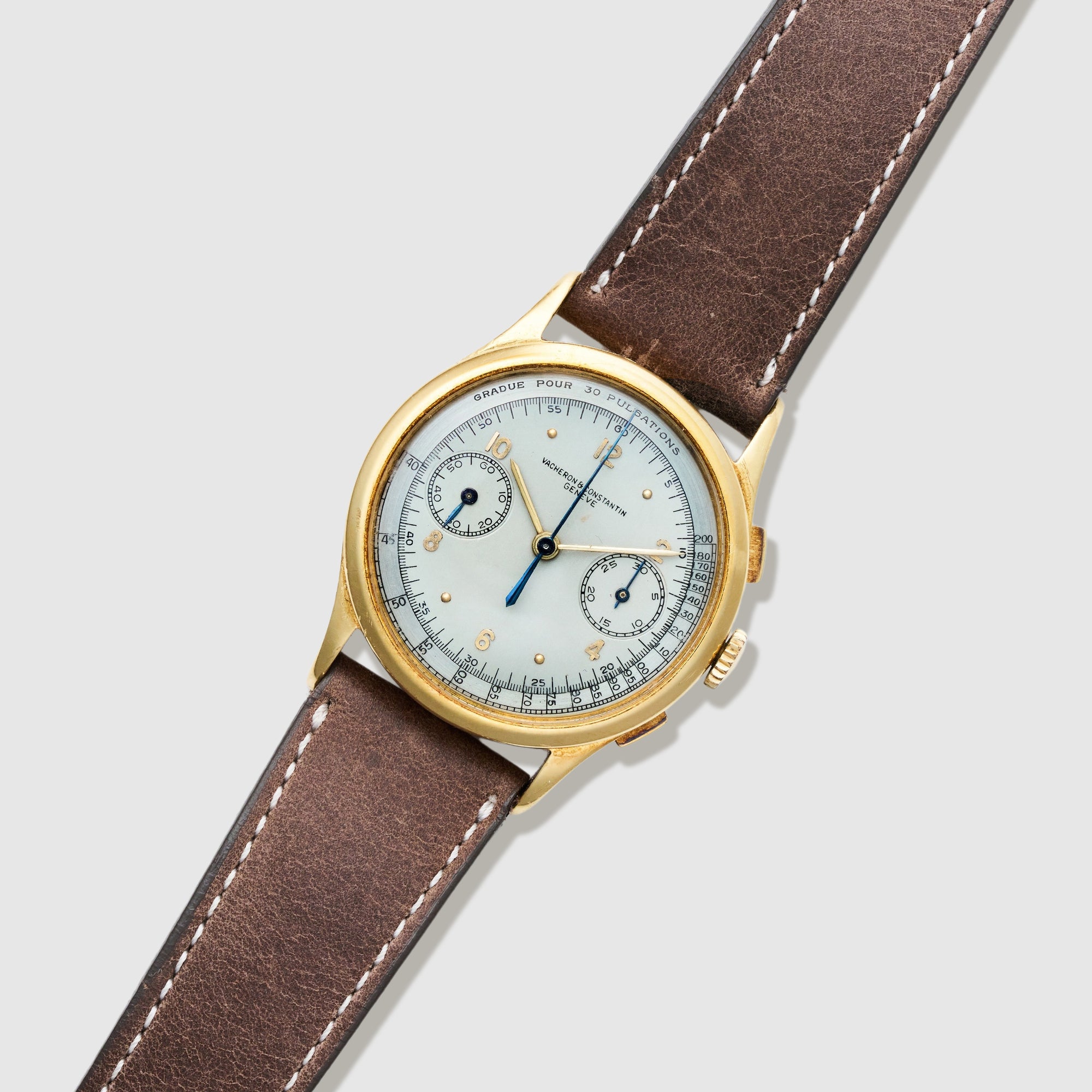 Vacheron Constantin Yellow Gold Chronograh Two-Tone Dial Watch Ref. 4072