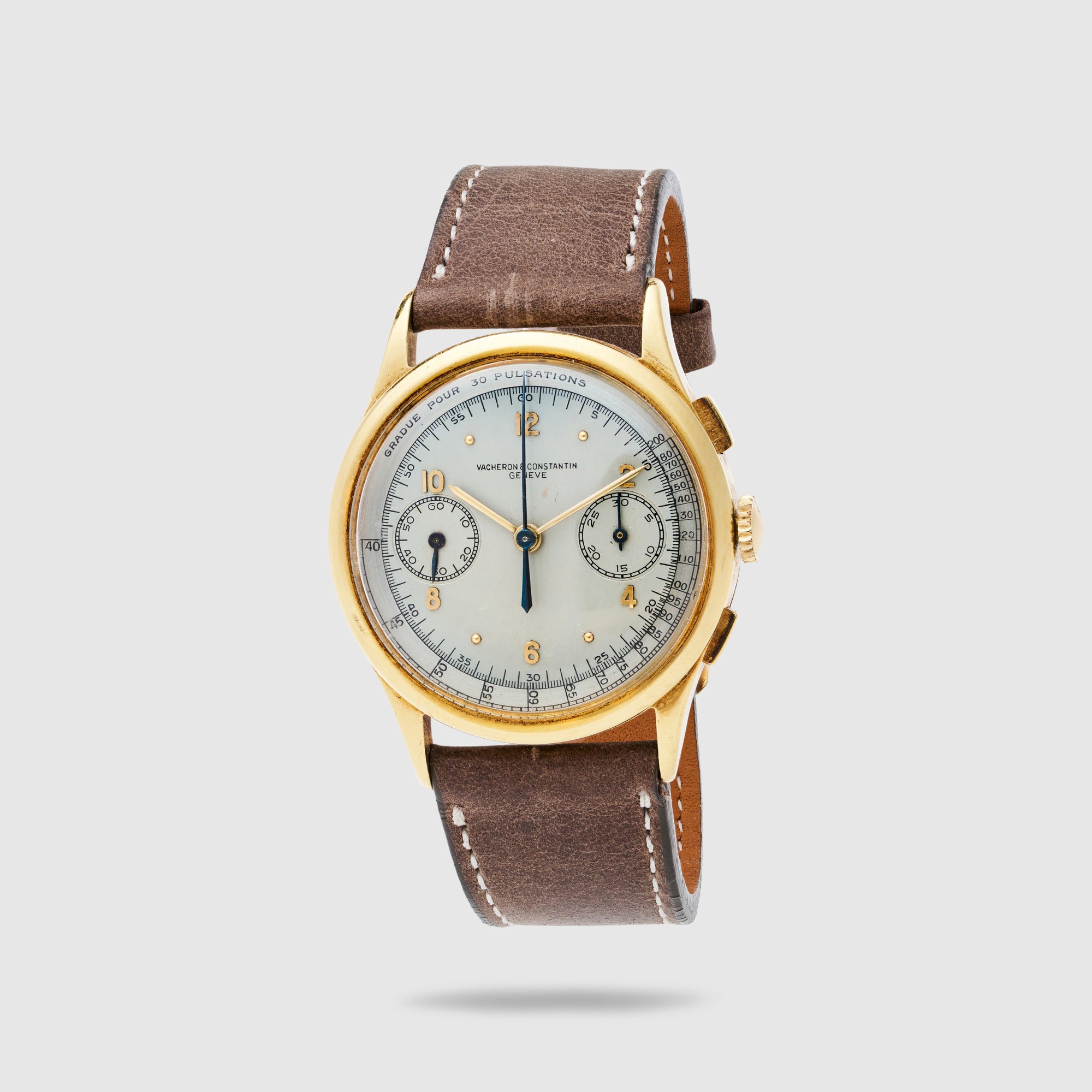 Vacheron Constantin Yellow Gold Chronograh Two-Tone Dial Watch Ref. 4072
