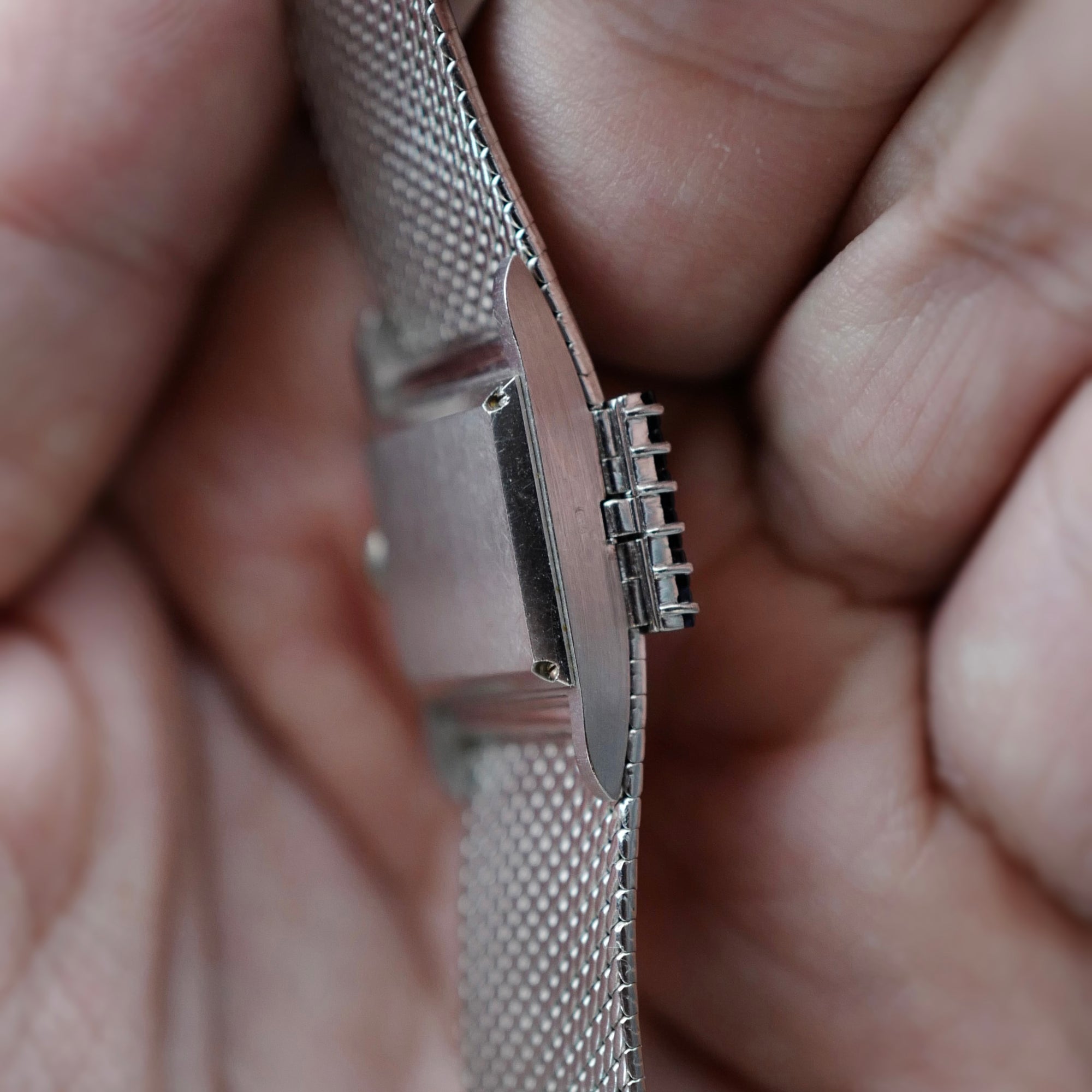 Patek Philippe White Gold Diamond &amp; Sapphire Cover Watch (New Arrival)