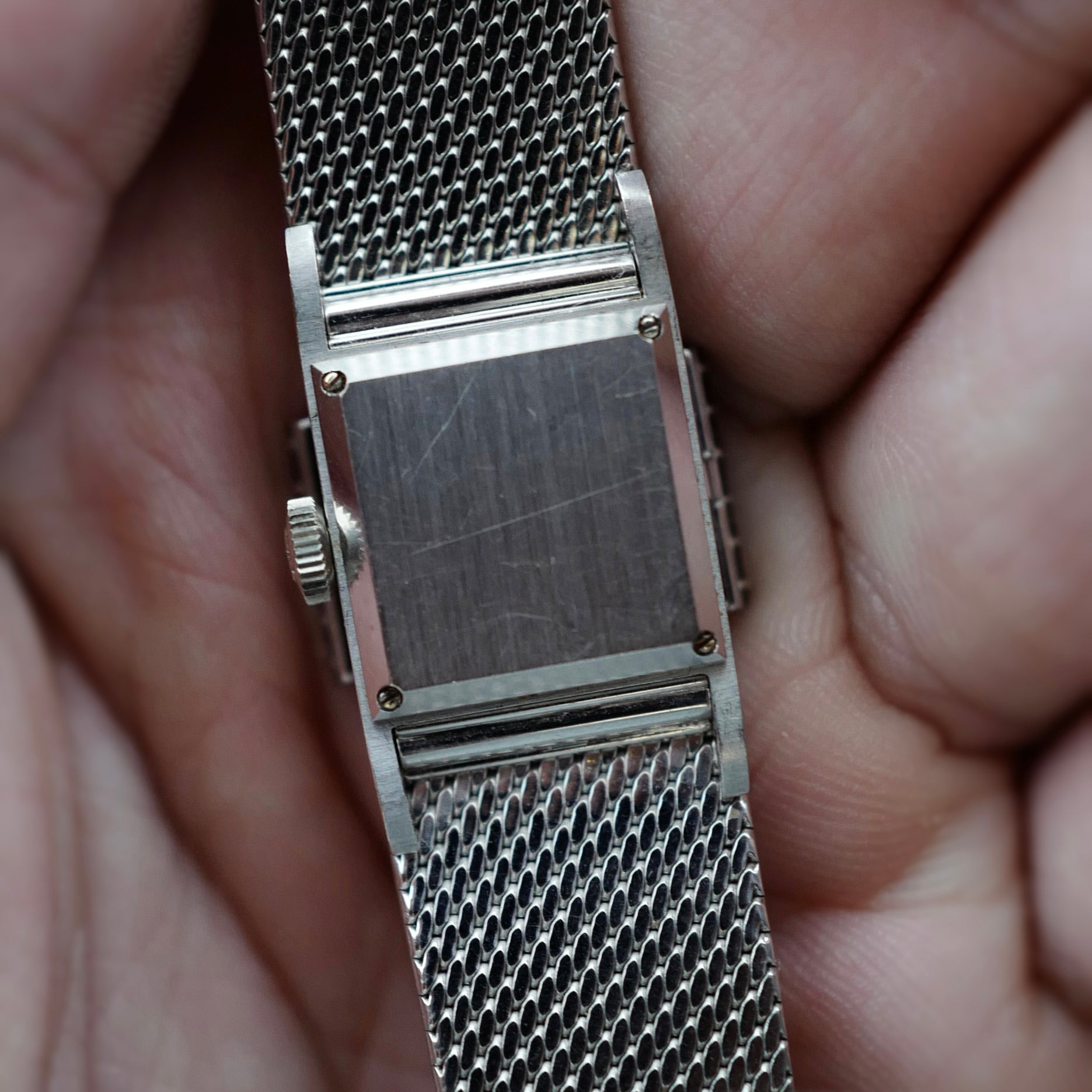 Patek Philippe White Gold Diamond &amp; Sapphire Cover Watch (New Arrival)