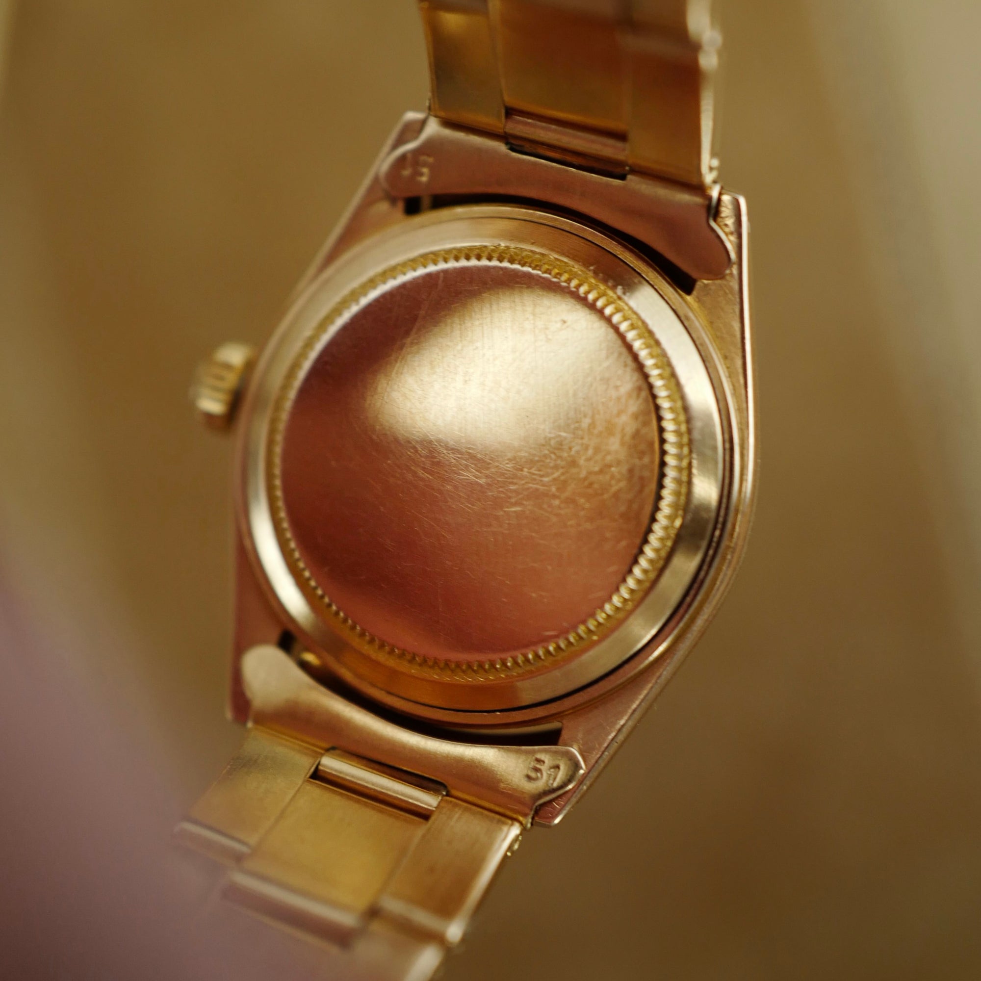 Rolex Pink Gold Datejust Midsize Watch Ref. 6827