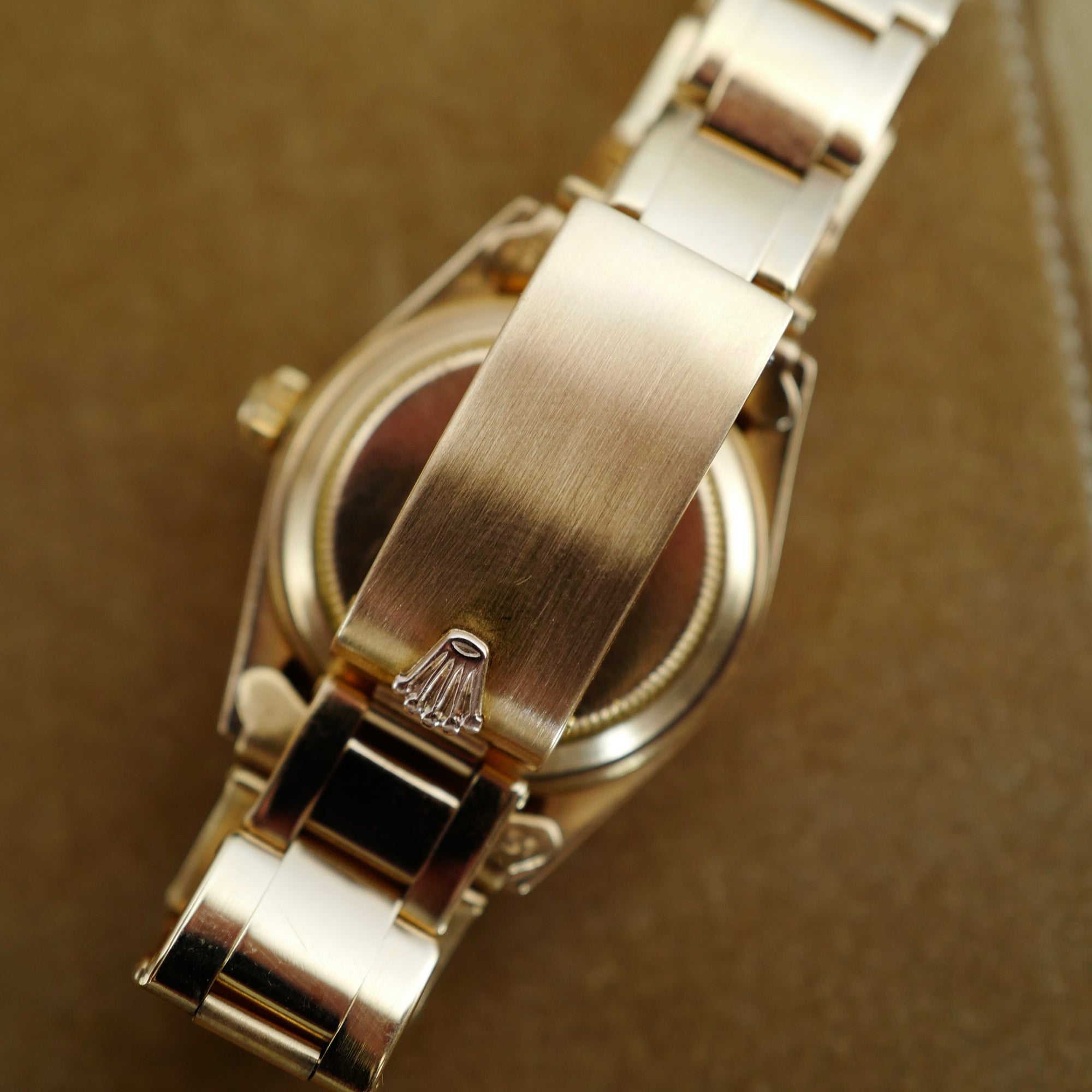 Rolex Pink Gold Datejust Midsize Watch Ref. 6827