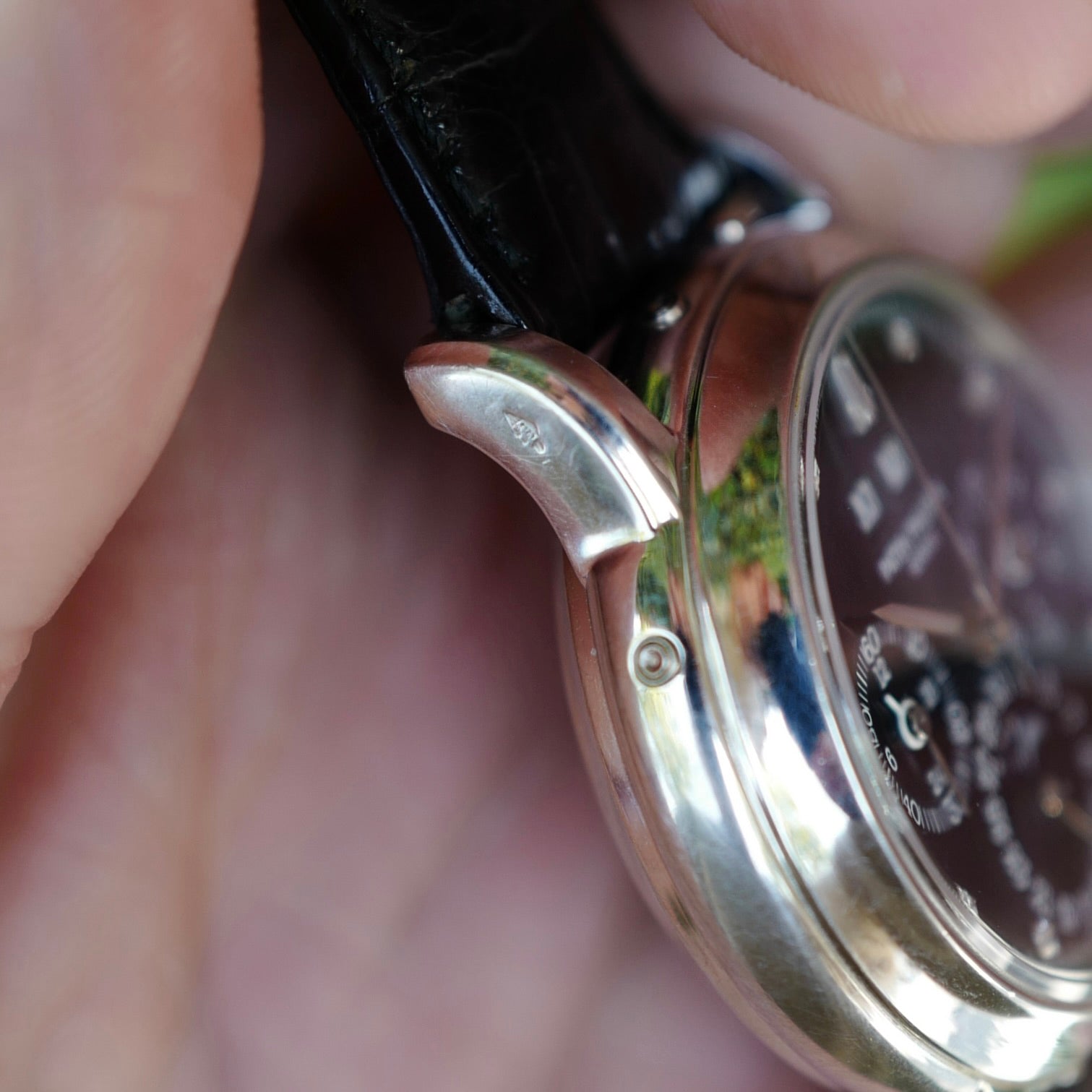 Patek Philippe Platinum Perpetual Calendar Chronograph Ref. 3970P with Original Box and Papers