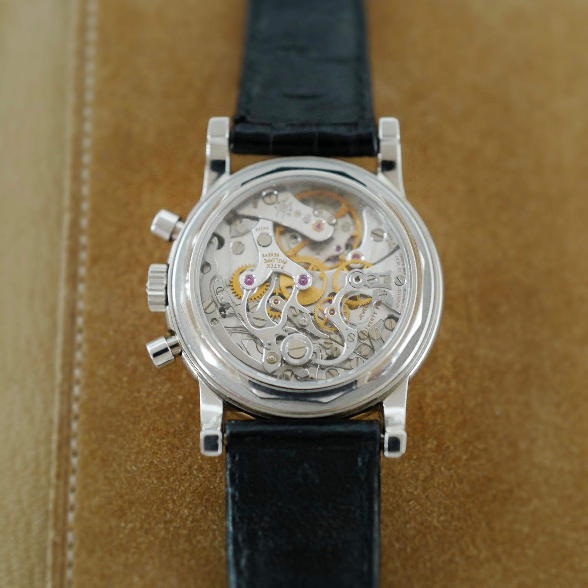 Patek Philippe - Patek Philippe Platinum Perpetual Calendar Chronograph Ref. 3970P with Original Box and Papers - The Keystone Watches