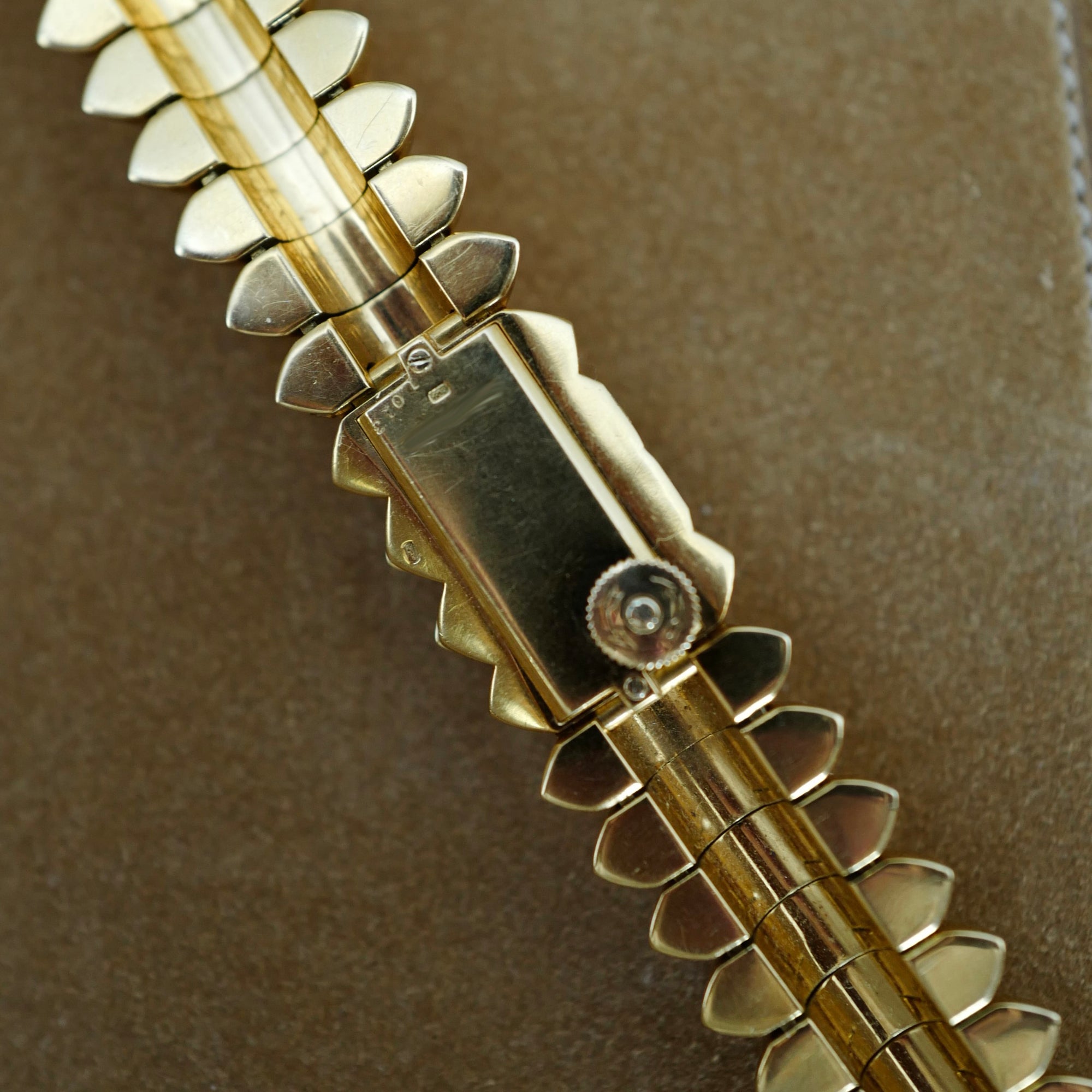 Cartier Yellow Gold Pave Diamond Cover Watch (New Arrival)