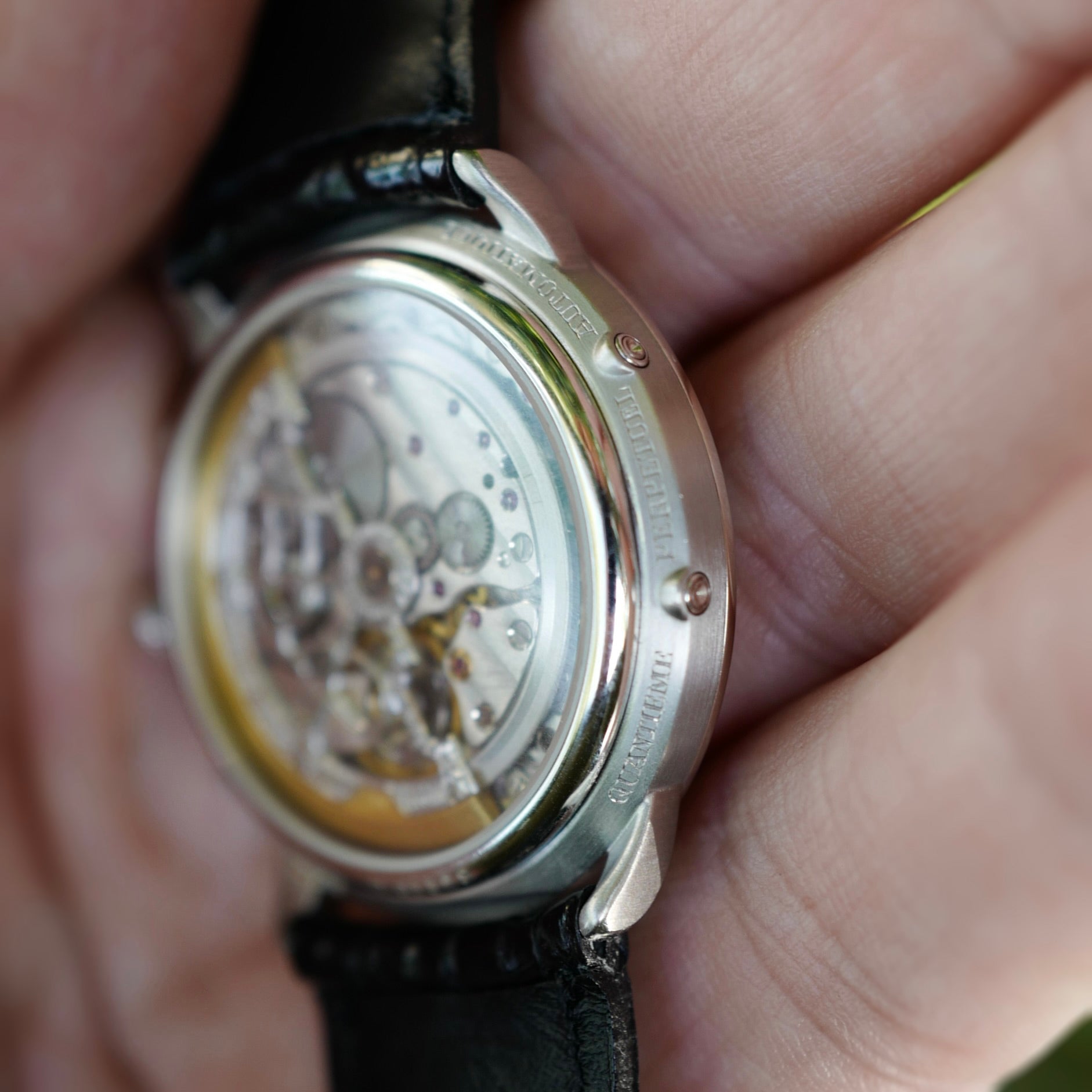 Audemars Piguet Platinum Quantieme Perpetual Calendar Watch Ref. 25850