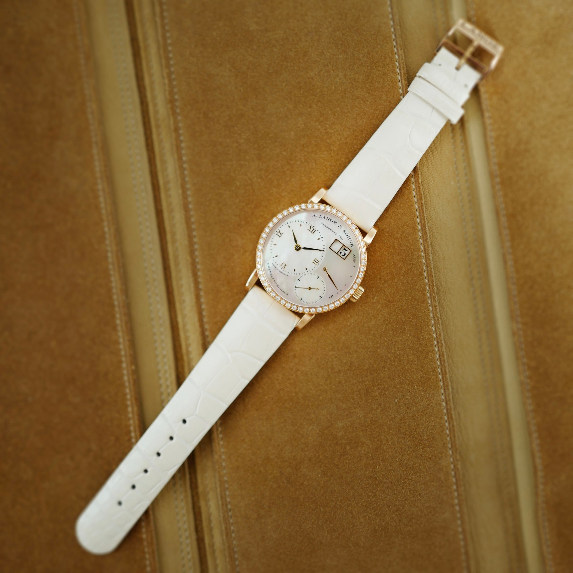 A. Lange &amp; Sohne Rose Gold Little Lange 1 Ref. 813.047 (New Arrival)