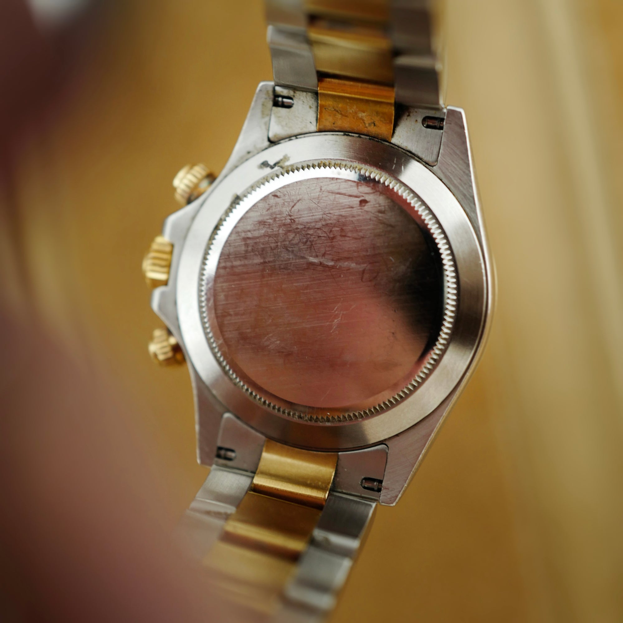 Rolex Two-Tone Daytona Ref. 116523 with Mother of Pearl Dial with Papers (New Arrival)
