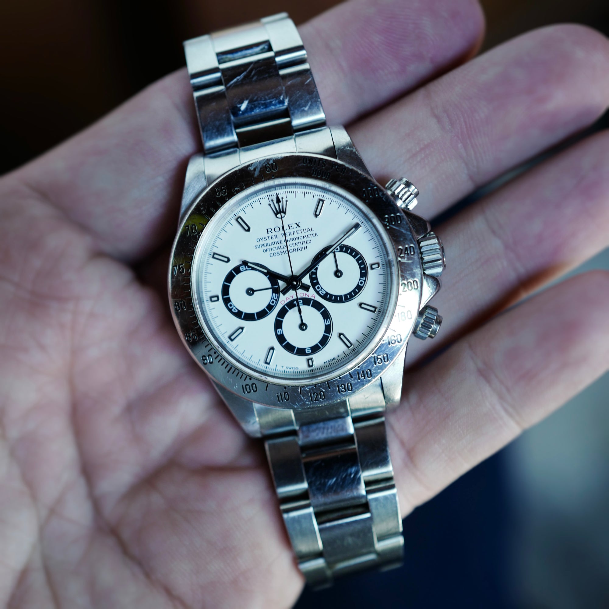 Rolex Steel Daytona Ref. 16520 U-Serial with Paper (New Arrival)
