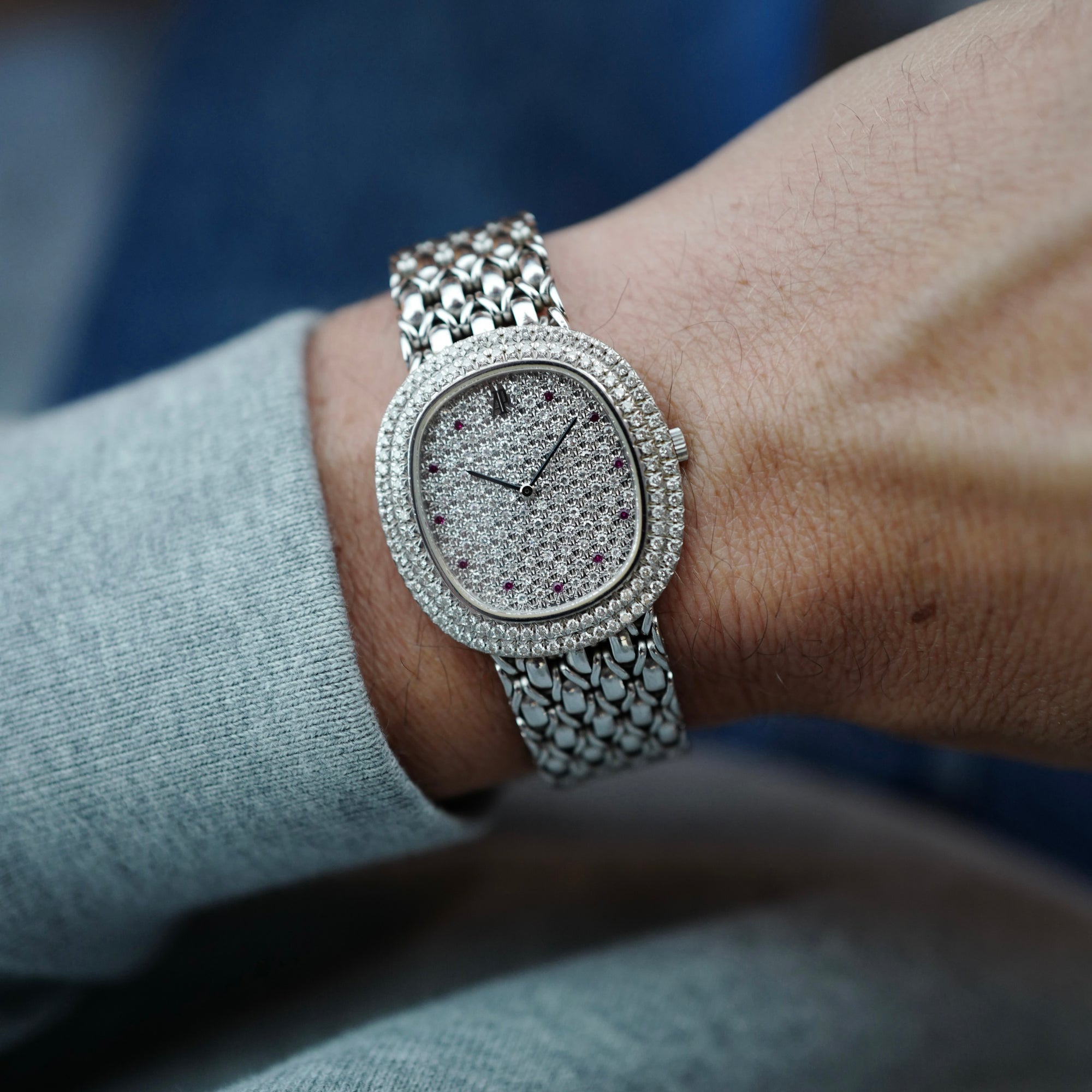 Audemars Piguet White Gold Bracelet Watch Ref. 56478 (New Arrival)