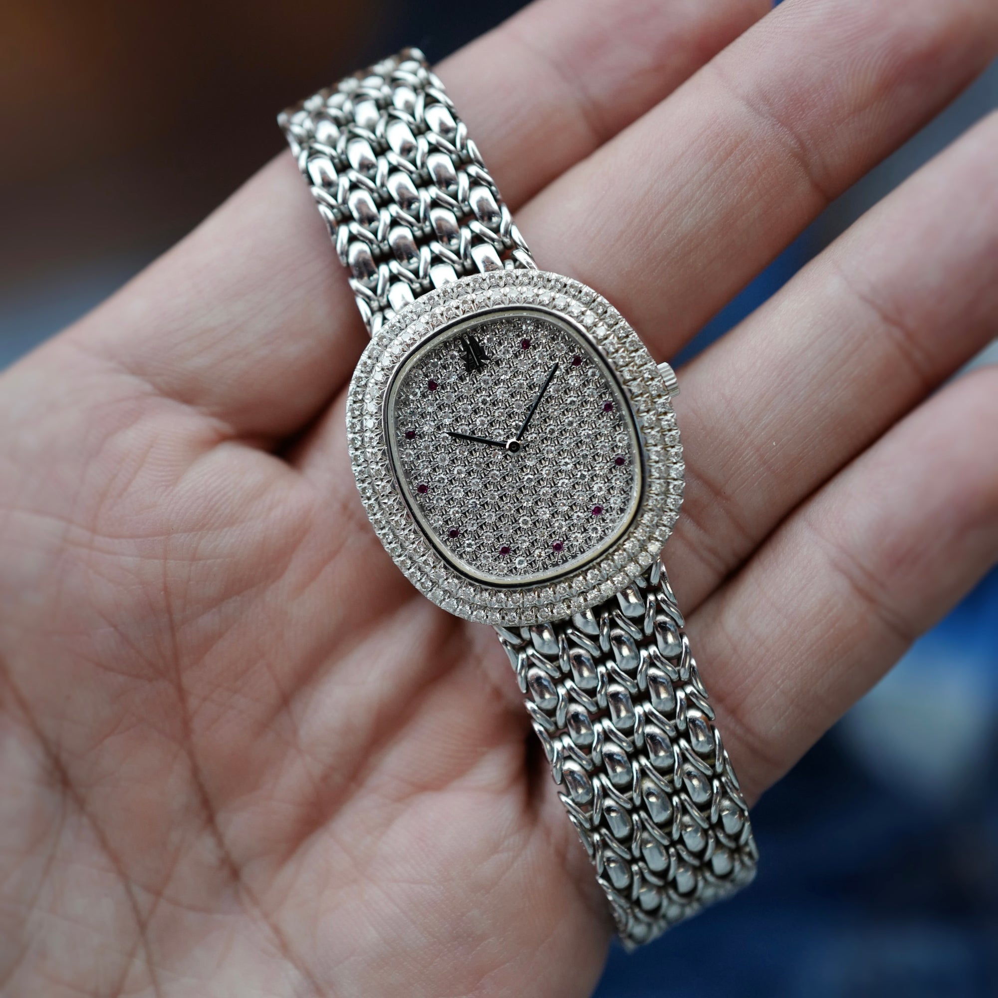 Audemars Piguet White Gold Bracelet Watch Ref. 56478 (New Arrival)