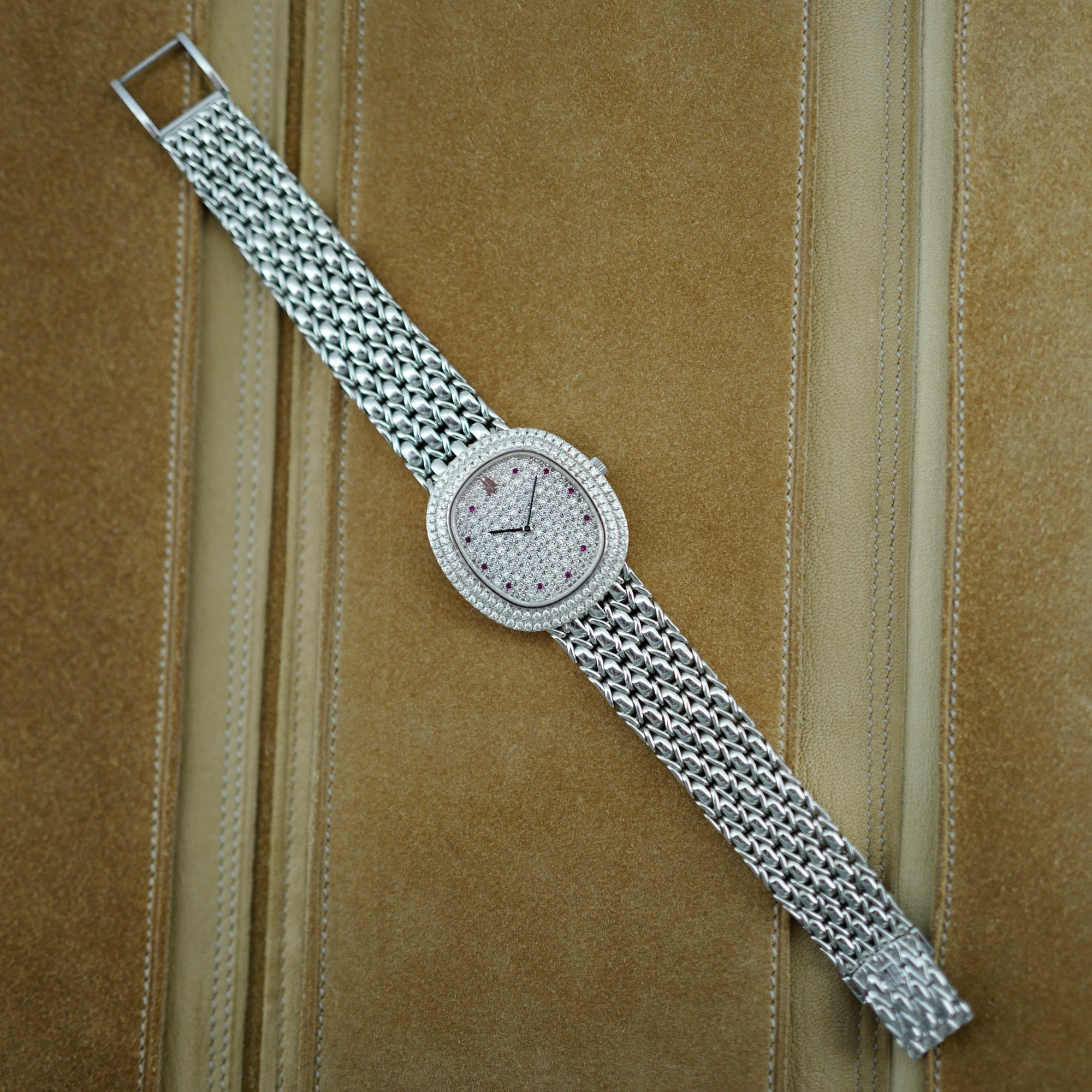 Audemars Piguet White Gold Bracelet Watch Ref. 56478 (New Arrival)