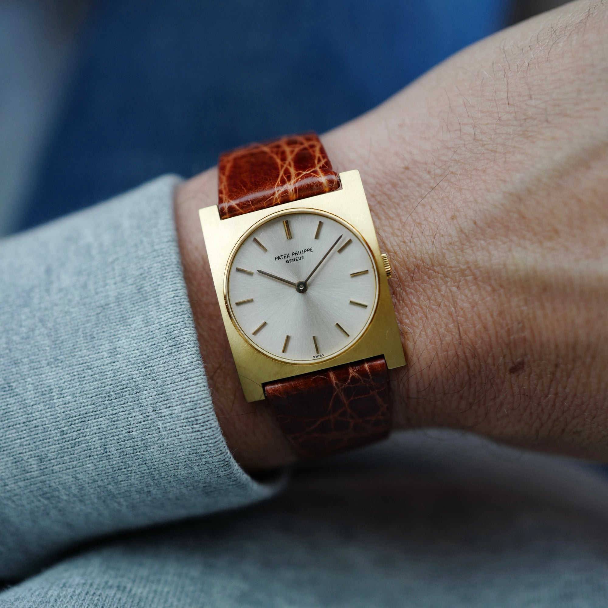 Pate Philippe Rectangular Watch Ref. 3557 (New Arrival)