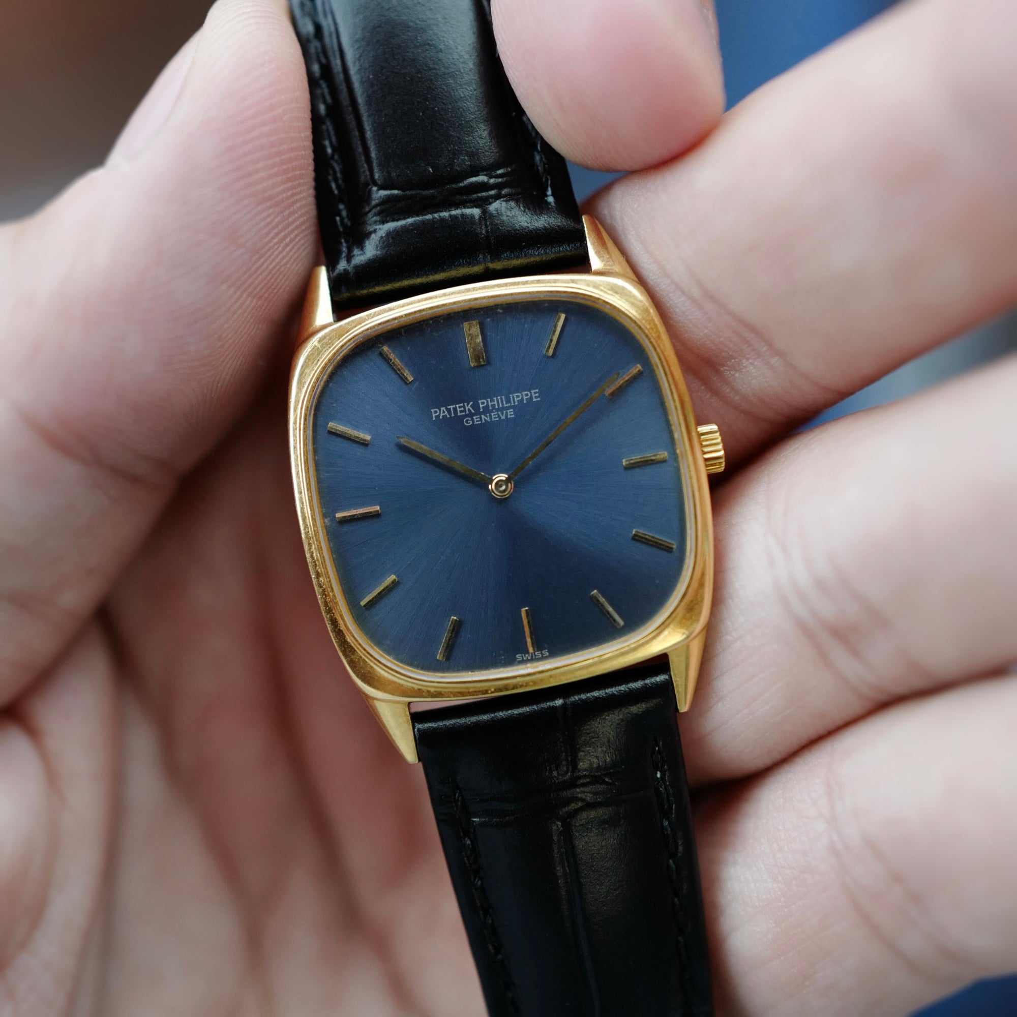 Patek Philippe Yellow Gold Golden Ellipse Ref. 3666