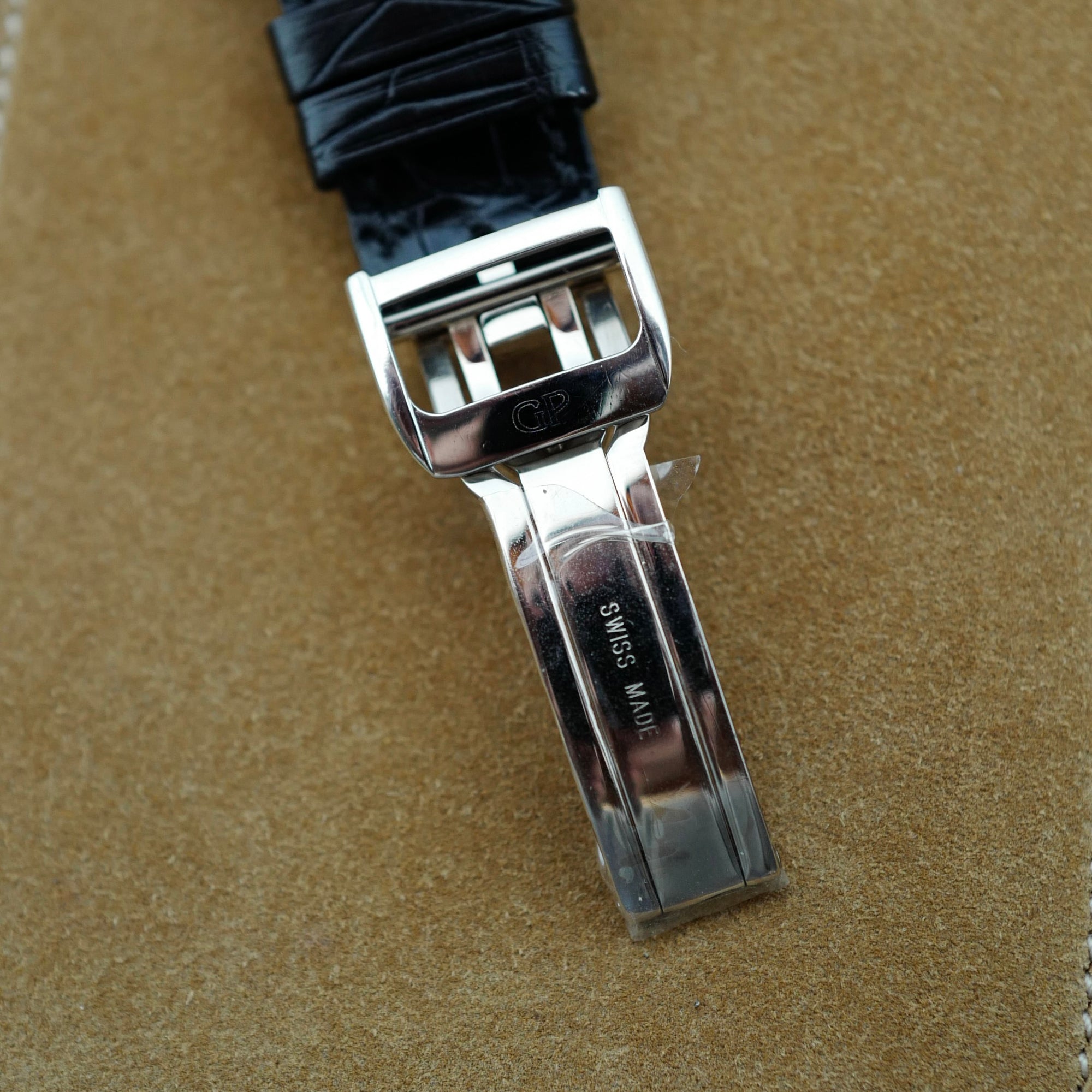 Girard Perregaux Platinum Automatic Tourbillon Watch Ref. 9985