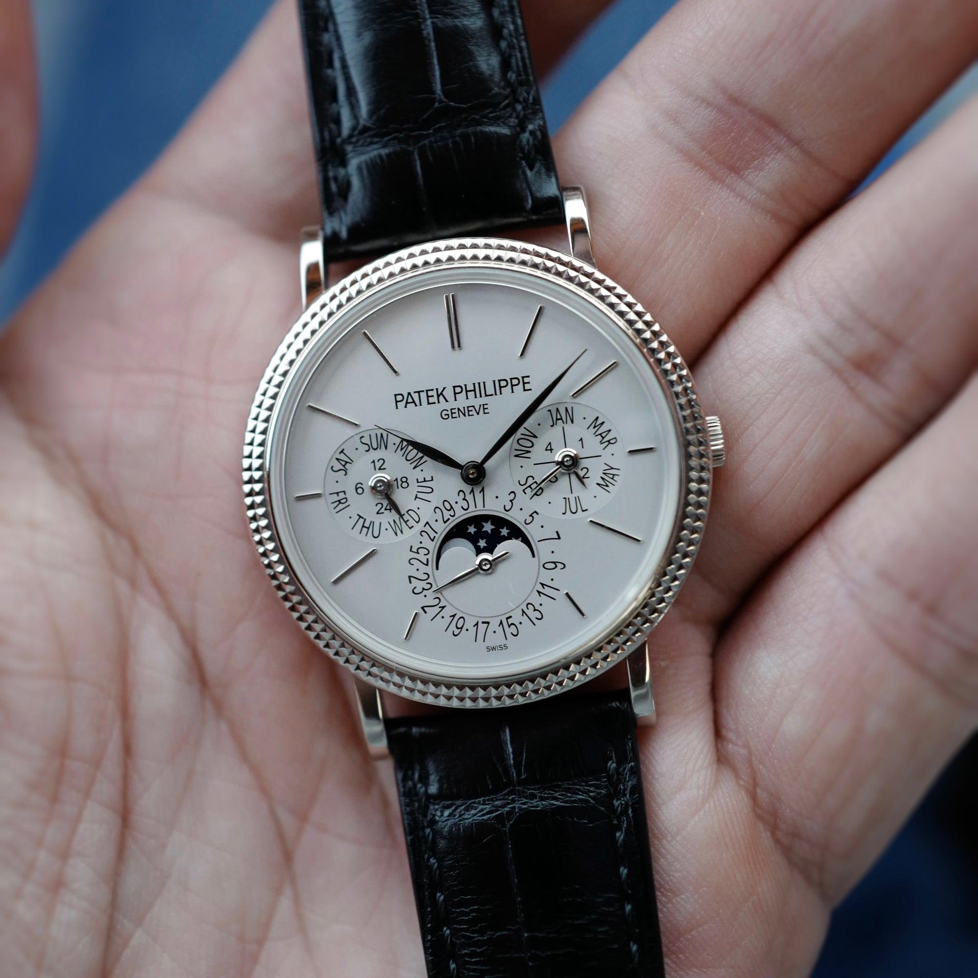 Patek Philippe White Gold Perpetual Calendar Ref. 5139 (New Arrival)