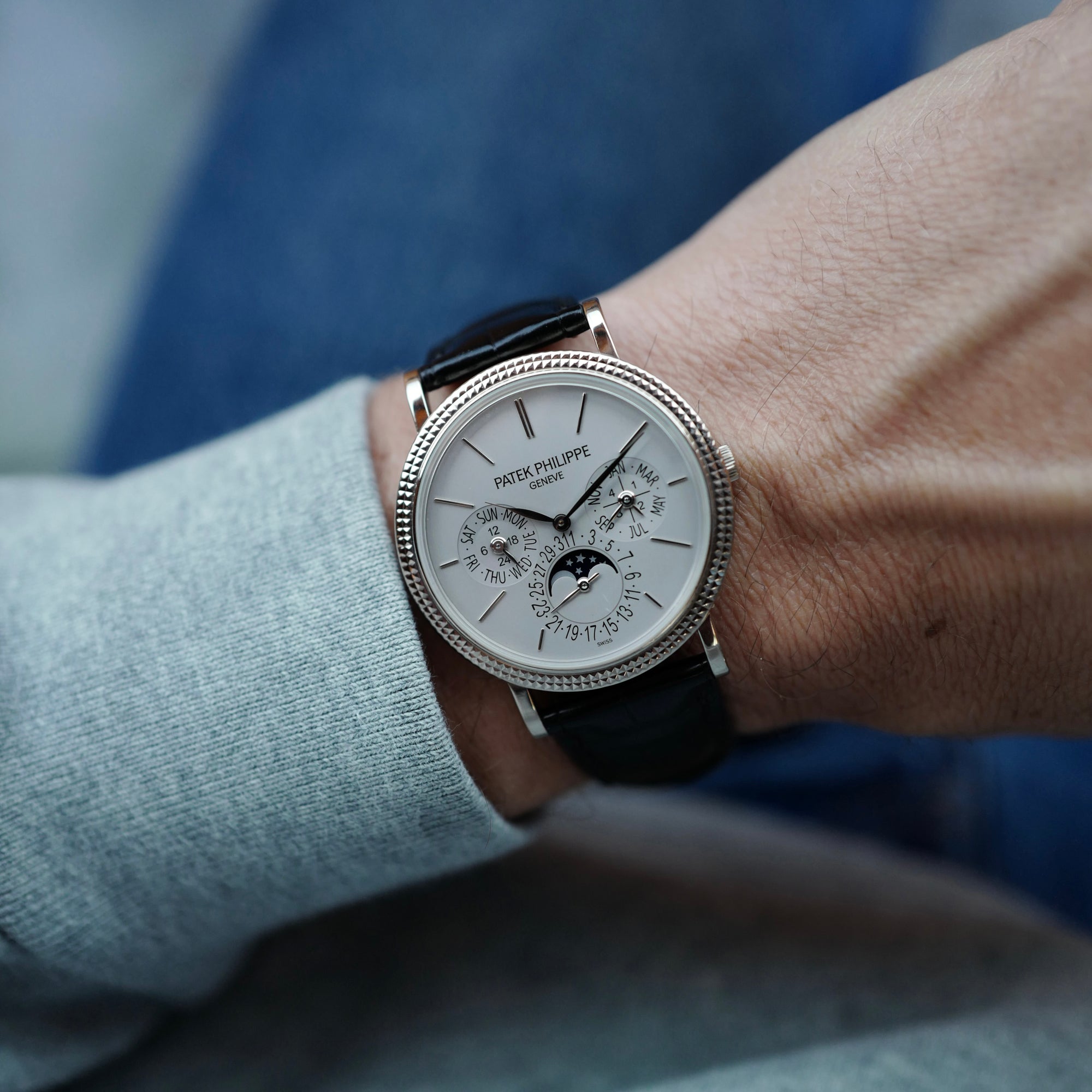 Patek Philippe White Gold Perpetual Calendar Ref. 5139 (New Arrival)