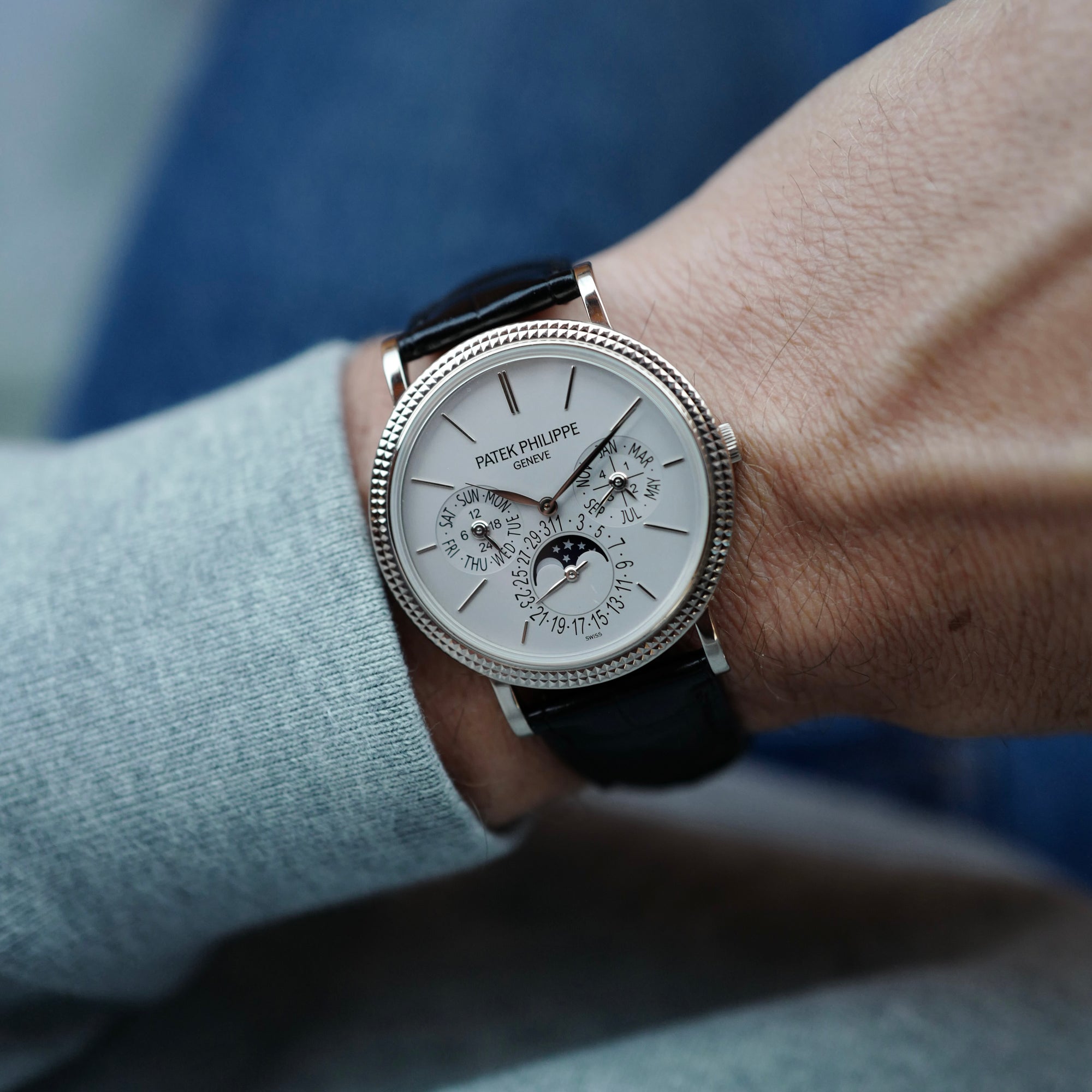 Patek Philippe White Gold Perpetual Calendar Ref. 5139 (New Arrival)