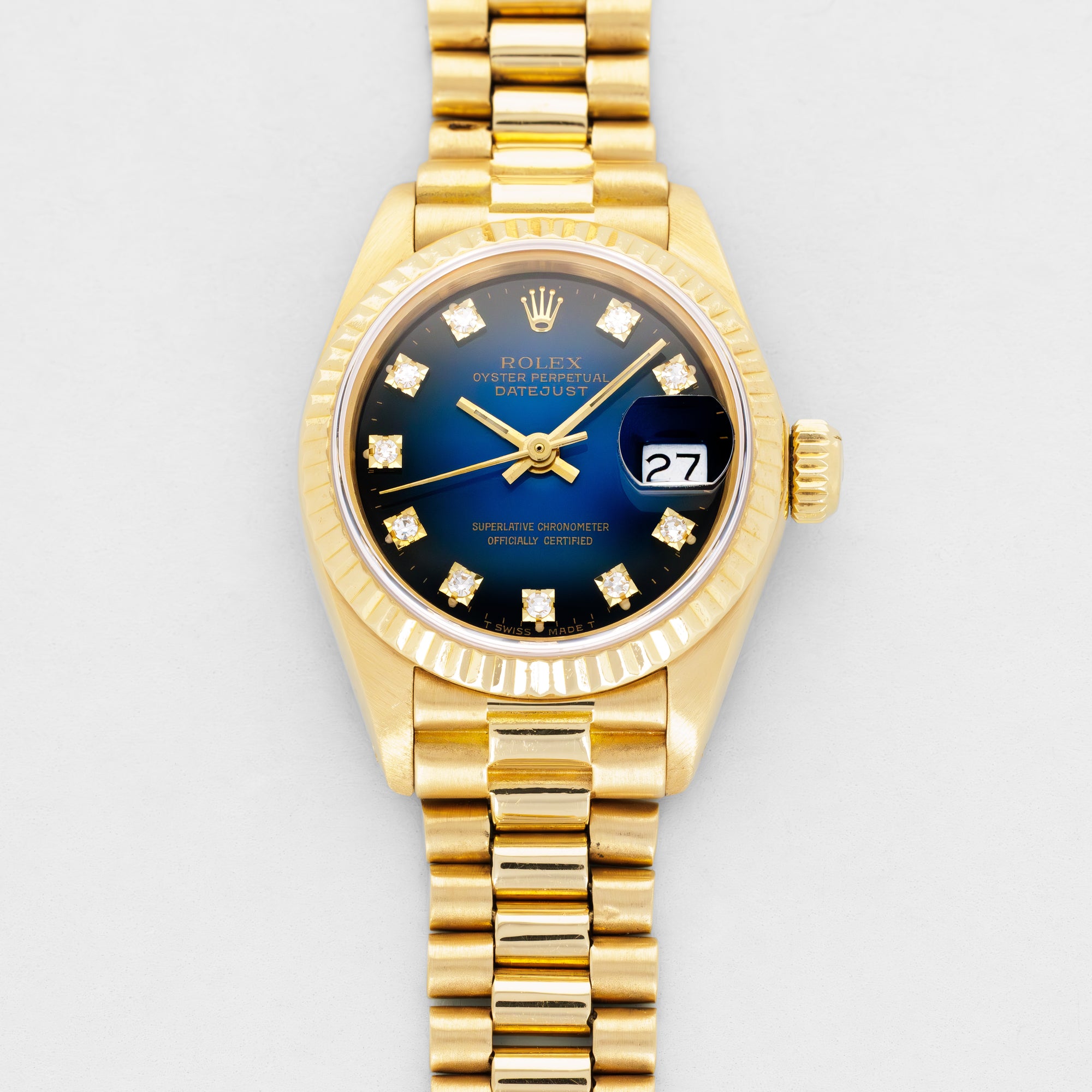 Rolex Yellow Gold Datejust Ref. 6917 with Vignette Dial