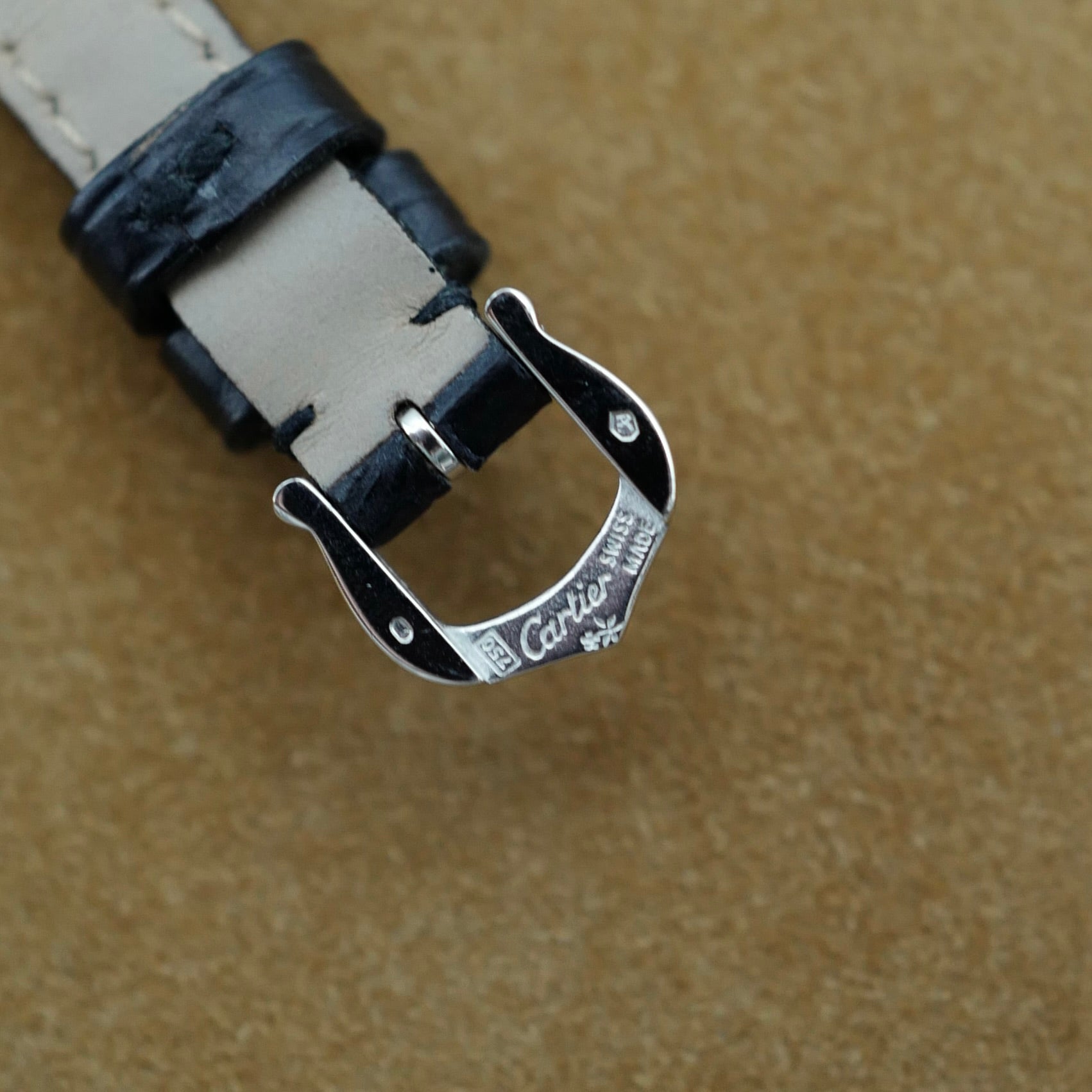 Cartier White Gold Mini Baignoire Ref. W1518956 (New Arrival)