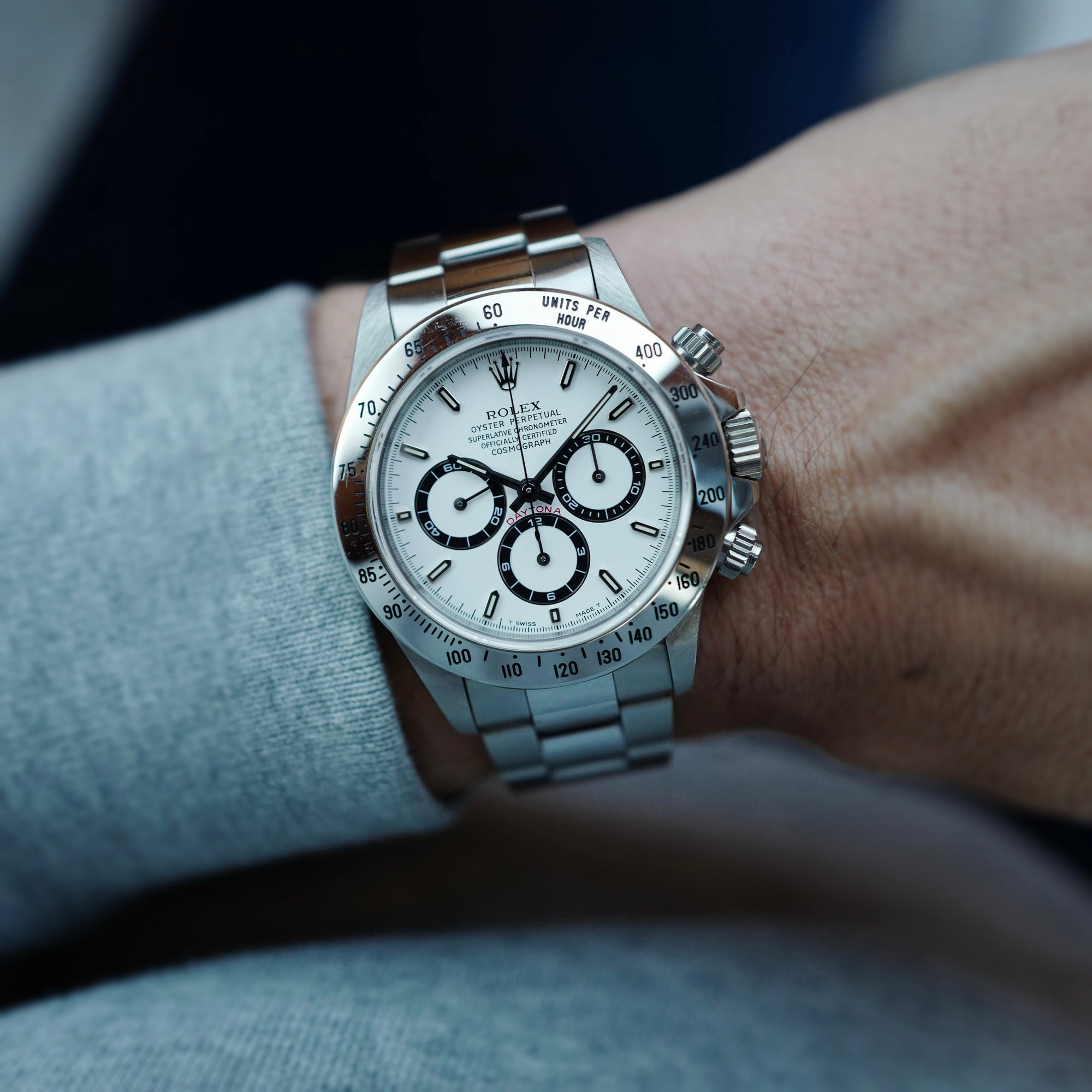 Rolex Steel Zenith Daytona Ref. 16520 with T Serial (New Arrival)