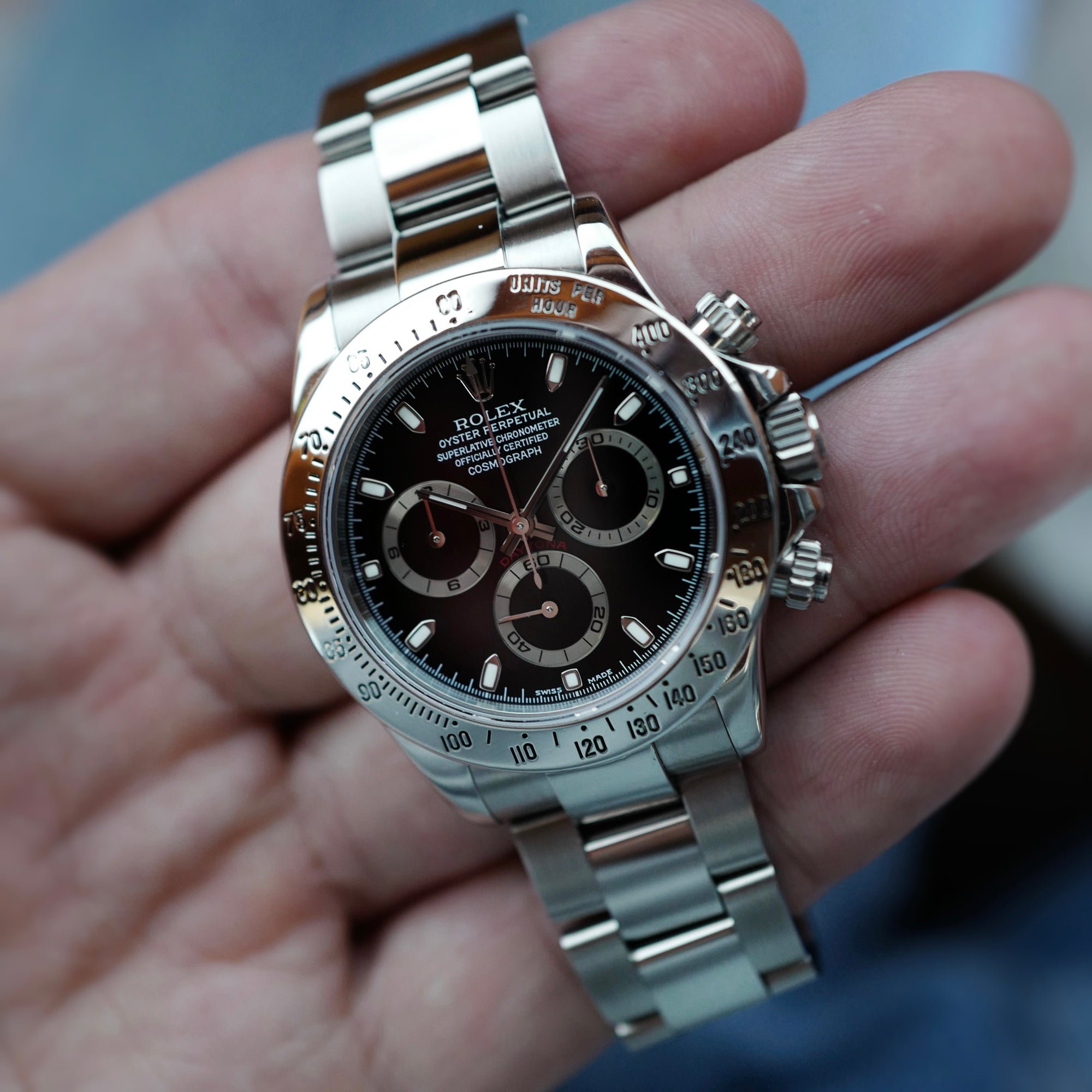 Rolex Steel Daytona Ref. 116520 with Service Card (New Arrival)