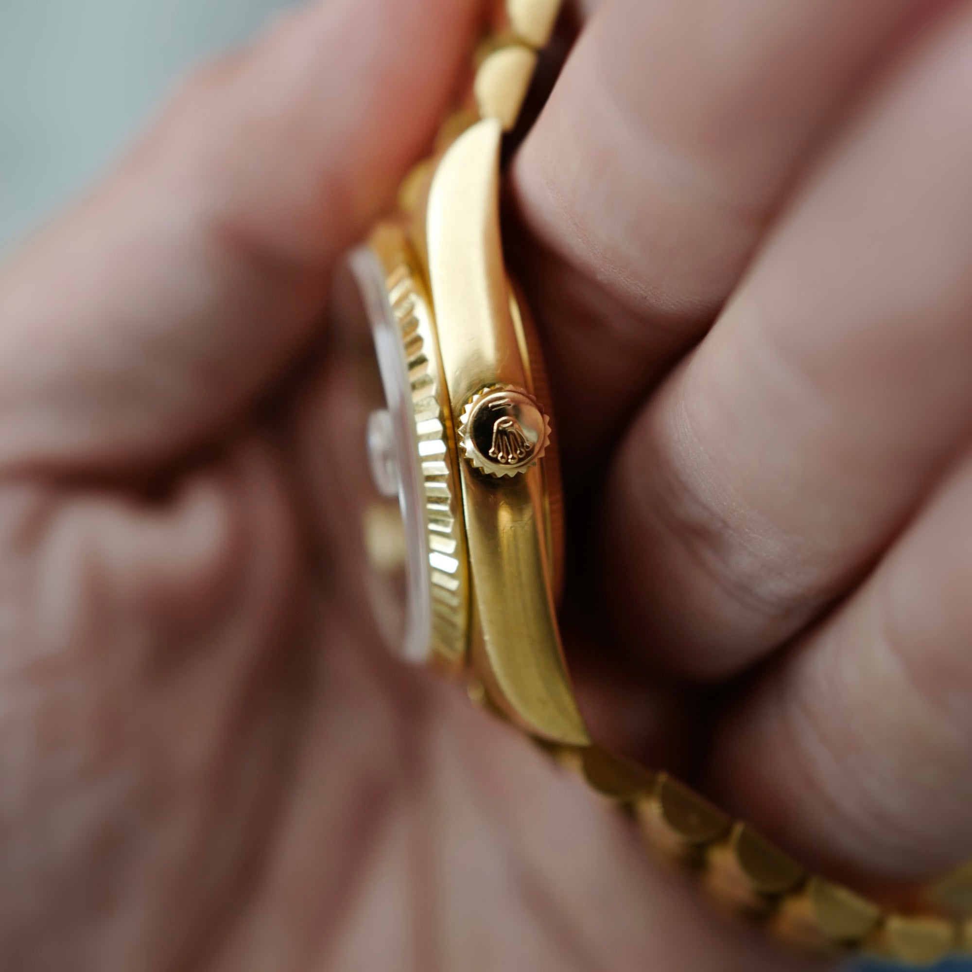 Rolex Yellow Gold Day-Date Ref. 18238 Pyramid Dial