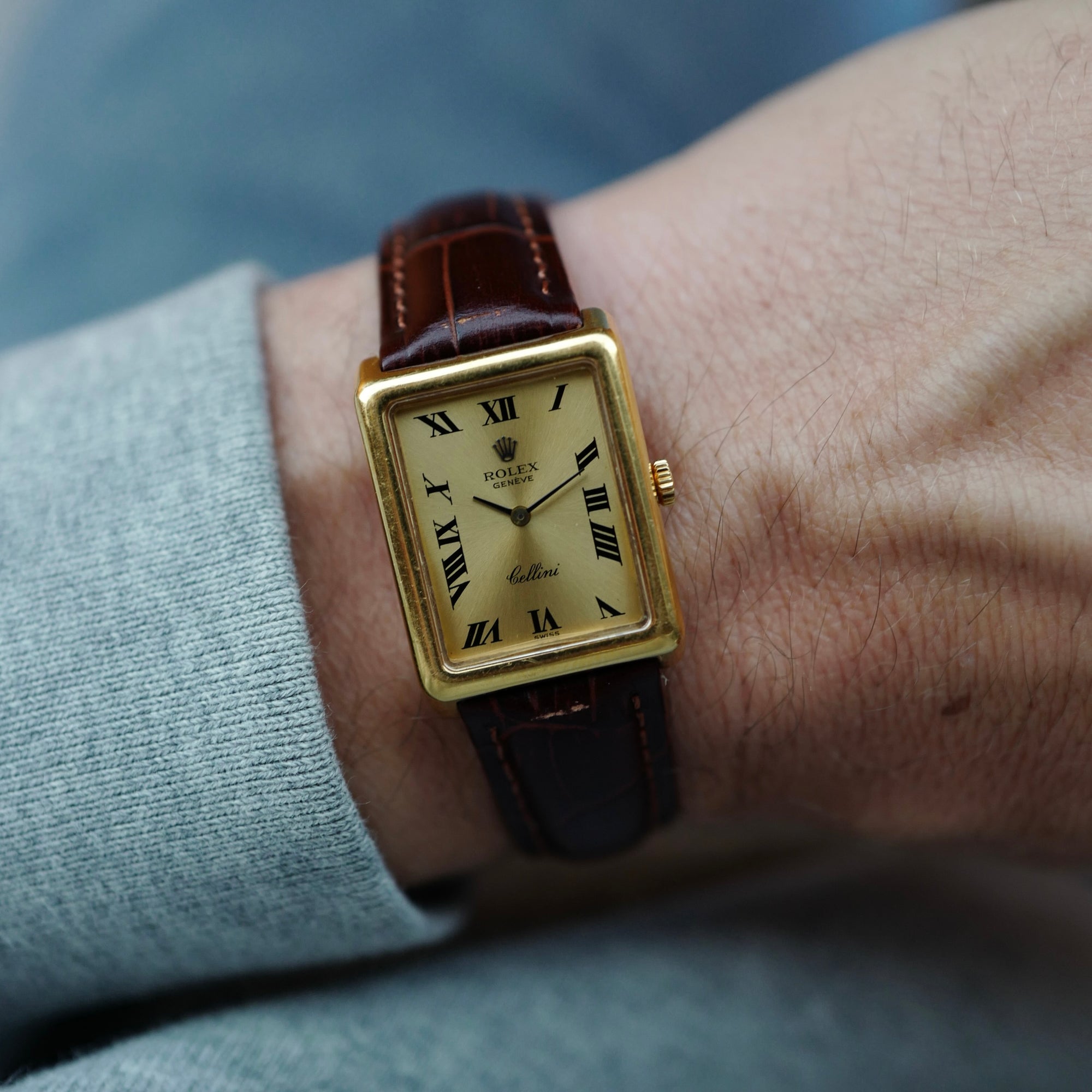 Rolex Yellow Gold Mechanical Cellini Ref. 4103 (New Arrival)