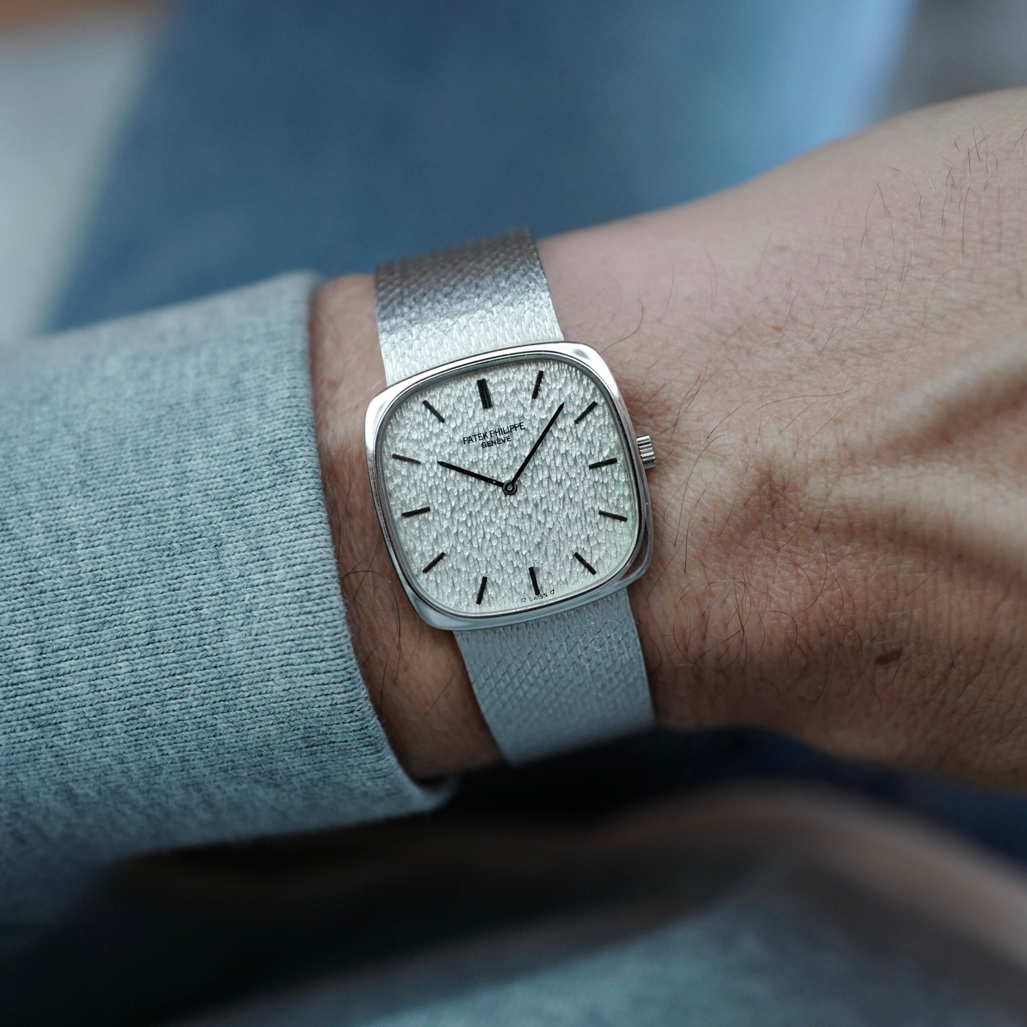 Patek Philippe White Gold Golden Ellipse Ref. 3566 (New Arrival)