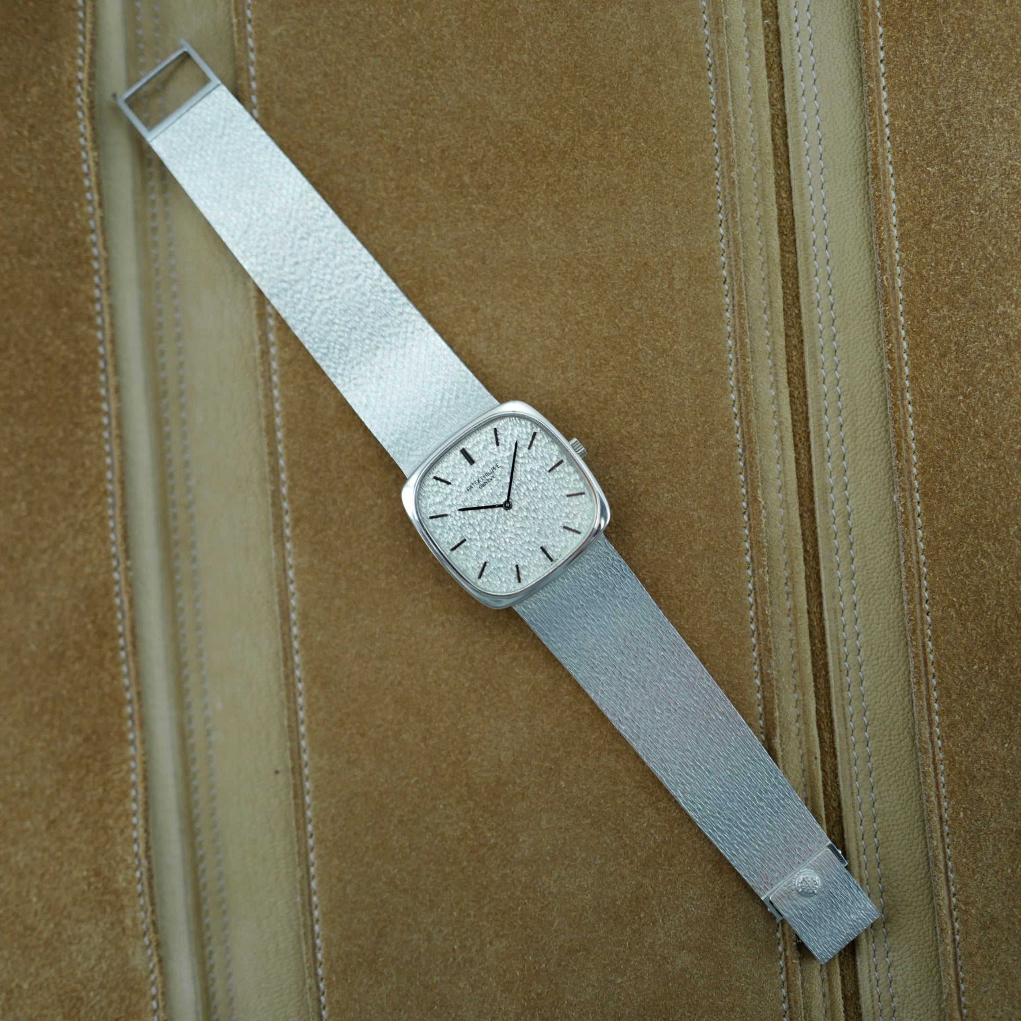 Patek Philippe White Gold Golden Ellipse Ref. 3566