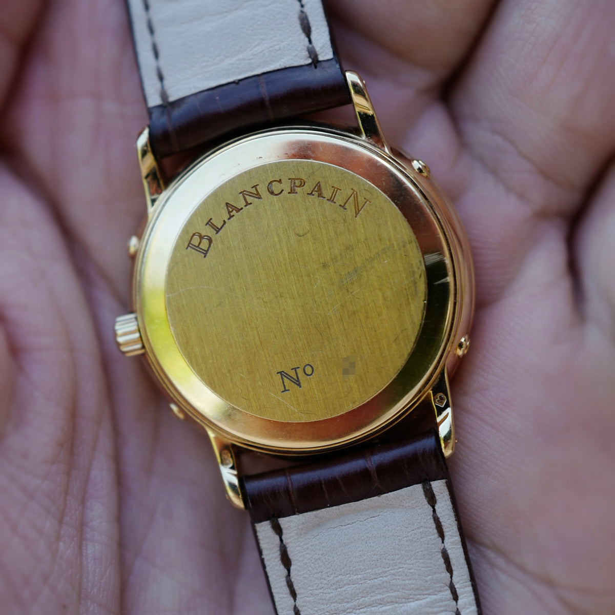 Blancpain Yellow Gold Villeret Quantieme Perpetual Ref. 5495