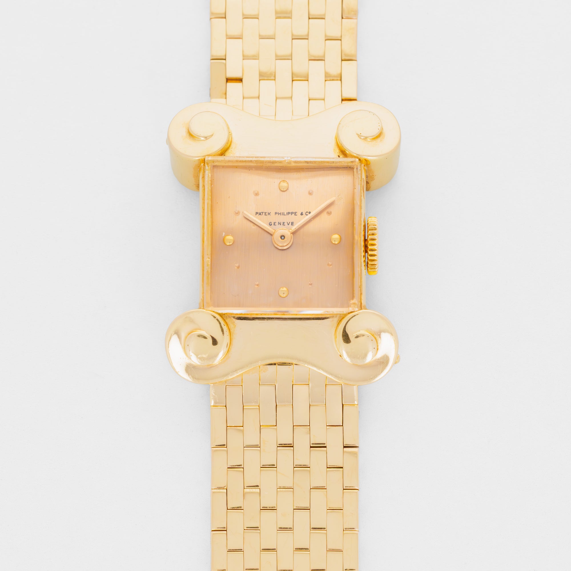 Patek Philippe Pink Gold for Guillermin Paris, Circa 1947
