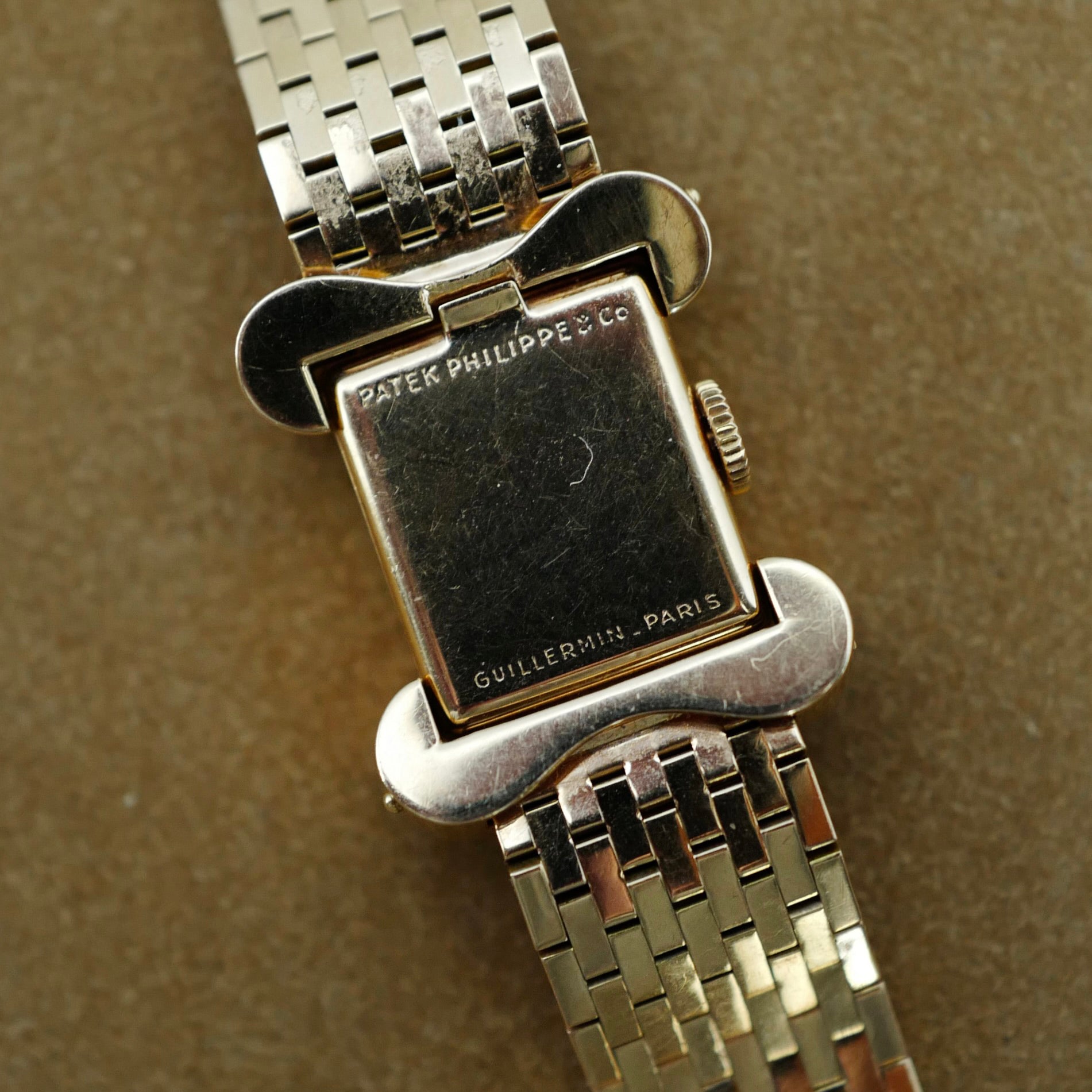 Patek Philippe Pink Gold for Guillermin Paris, Circa 1947 (New Arrival)