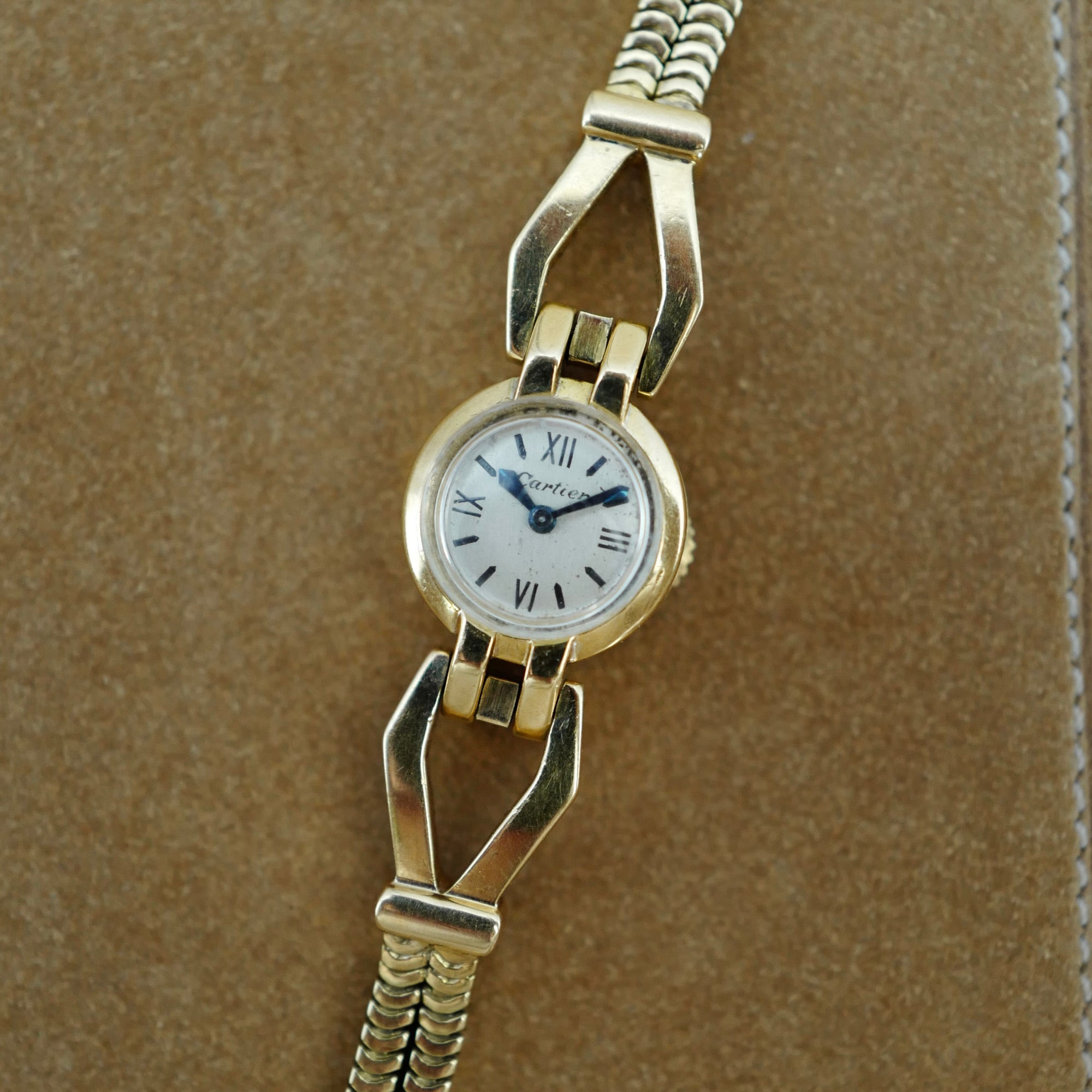 Cartier Yellow Gold Bracelet Watch (New Arrival)