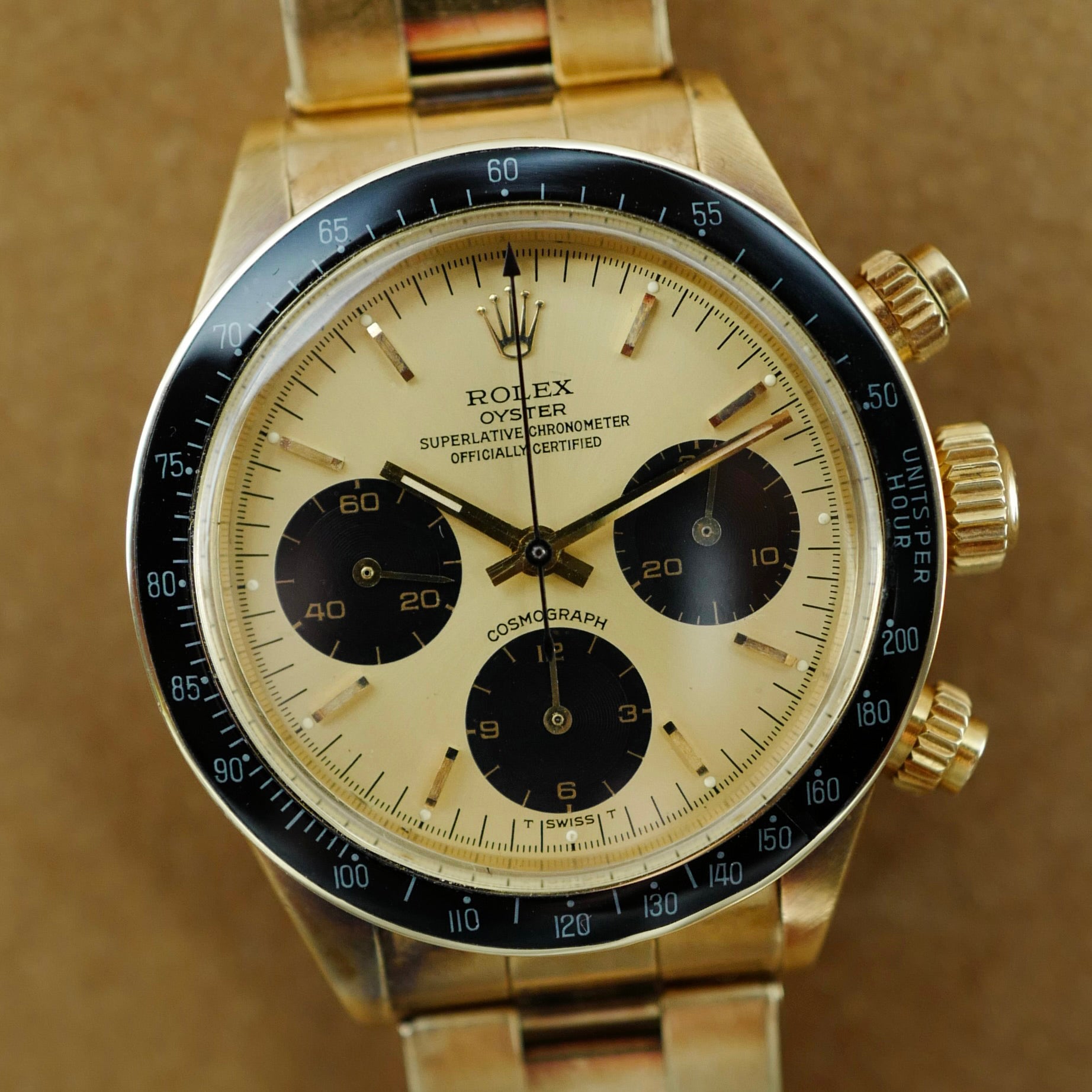 Rolex Yellow Gold Daytona Watch Ref. 6263